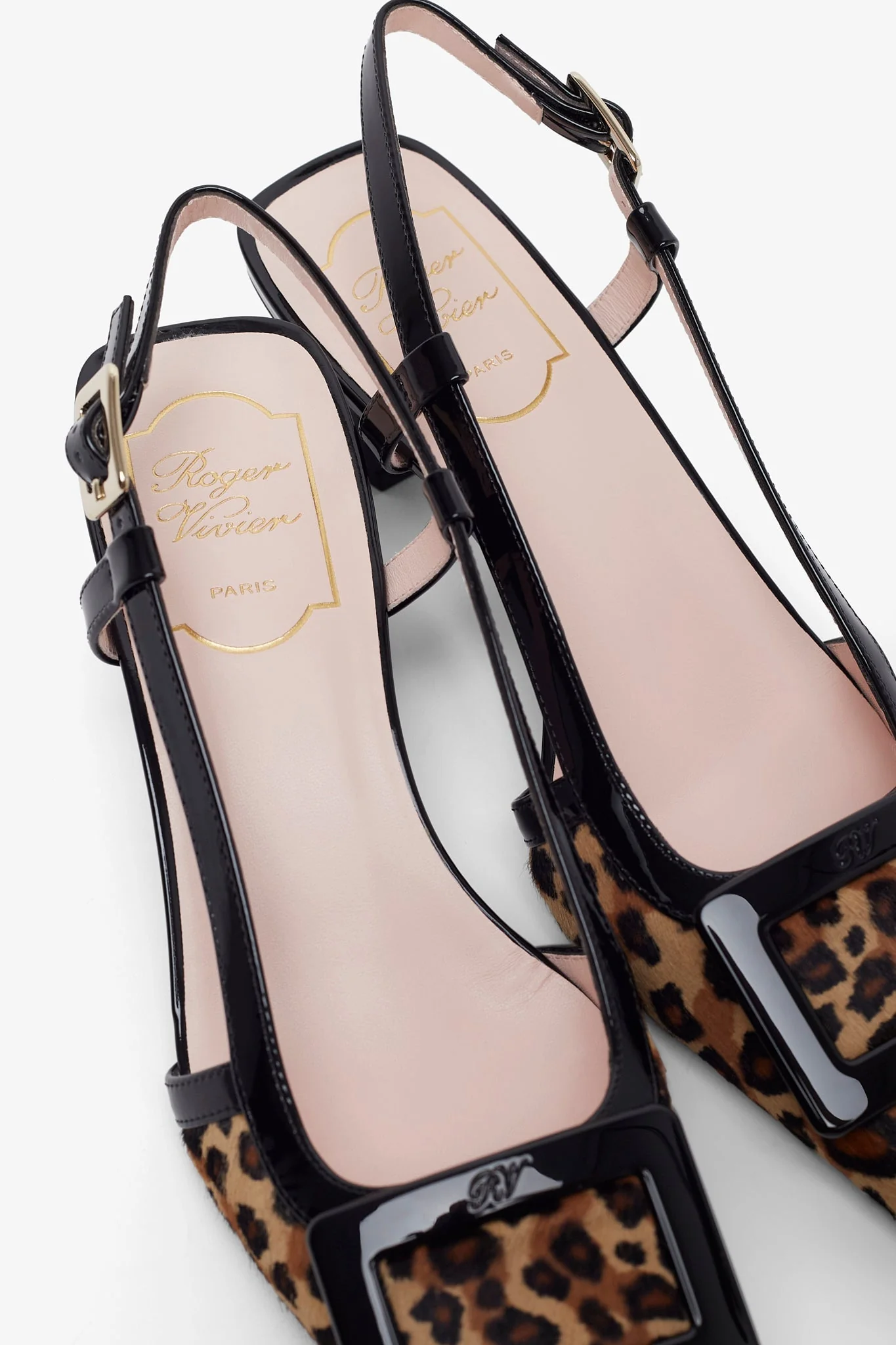 Belle Vivier 45 leopard slingbacks - Image 5