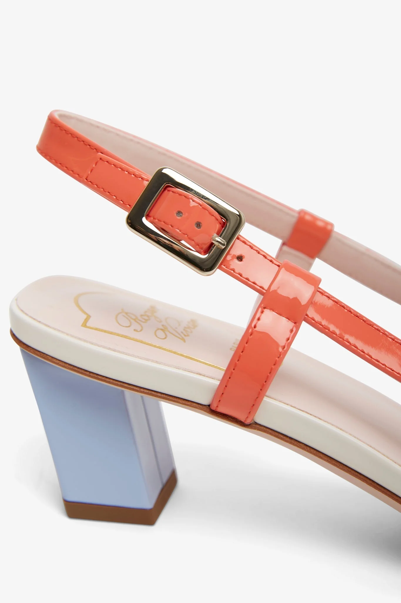 Belle Vivier 45 patent slingback pumps - Image 5