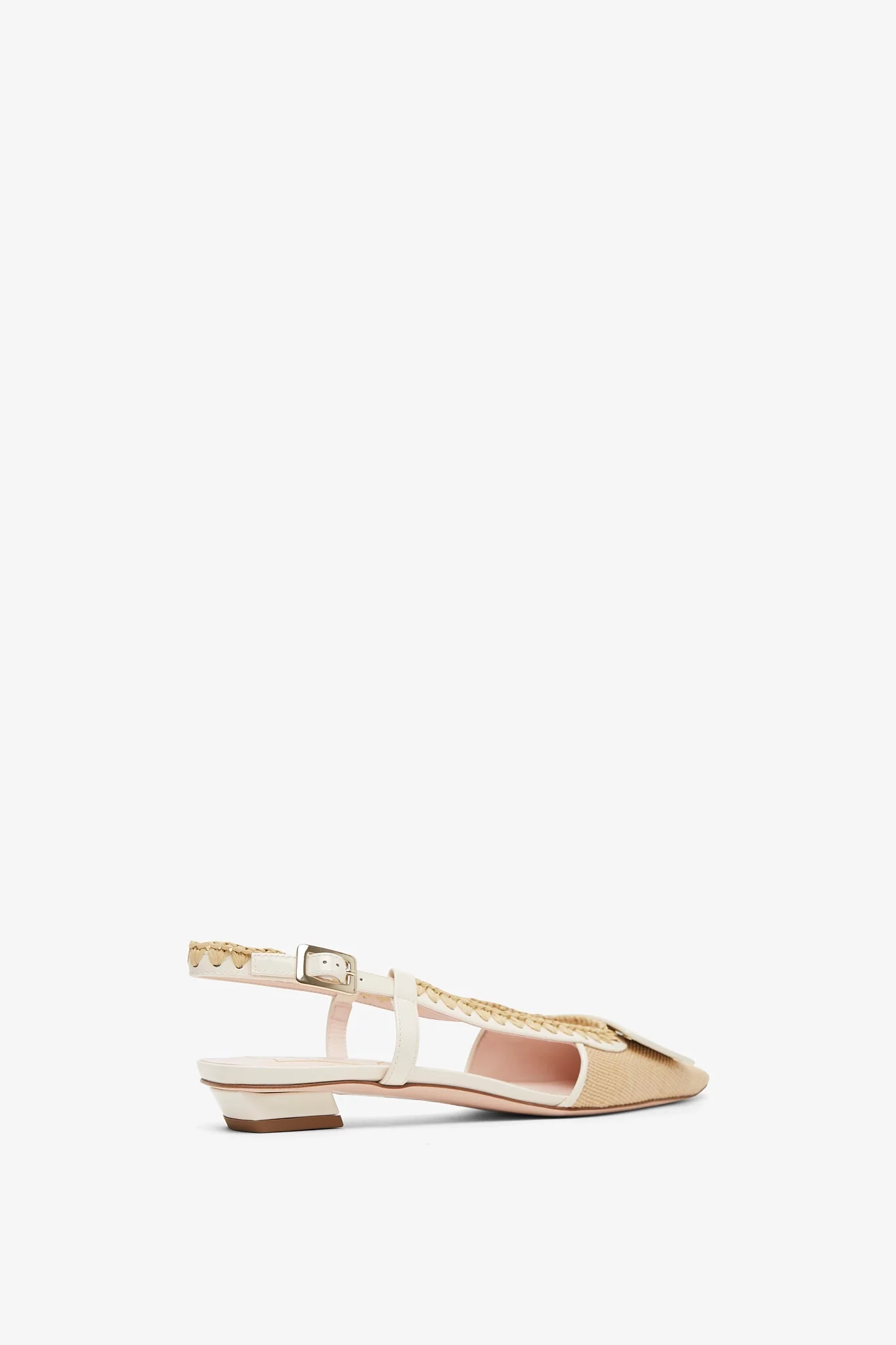 Belle Vivier braided slingback flats - Image 3