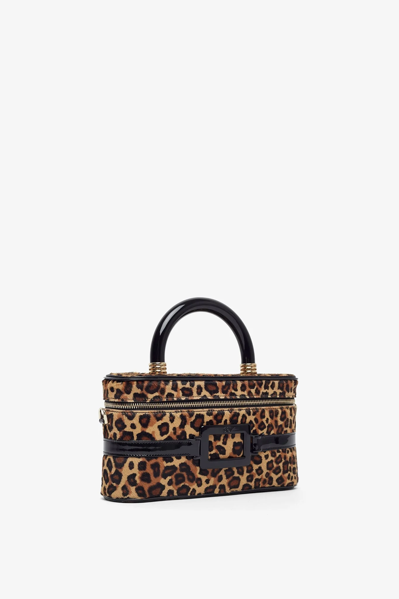 Belle Vivier vanity leopard mini bag - Image 3