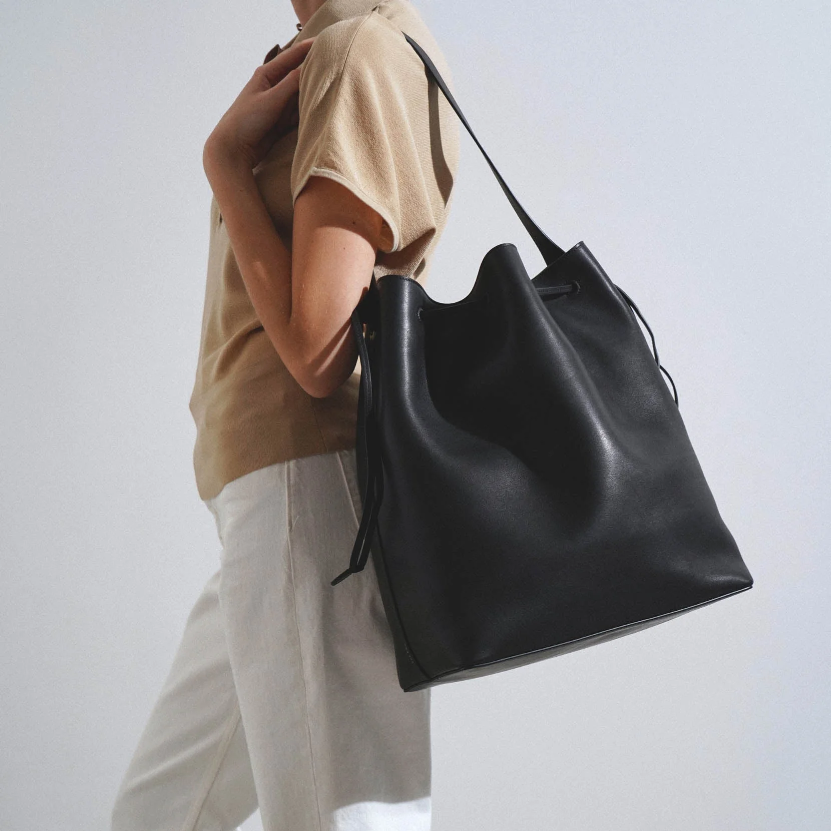 Belvedere black shoulder bag - Image 6