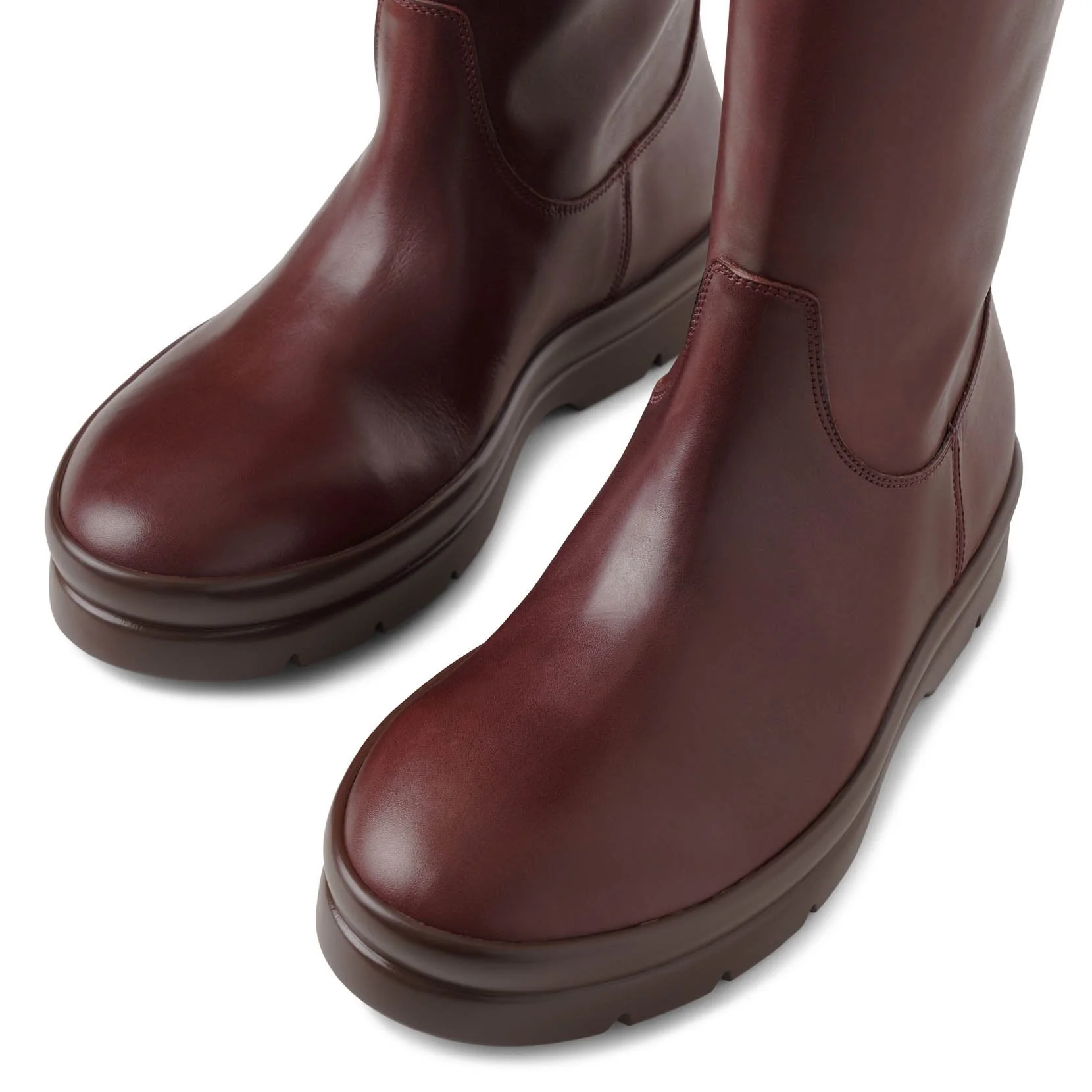Billie brown leather boots - Image 5