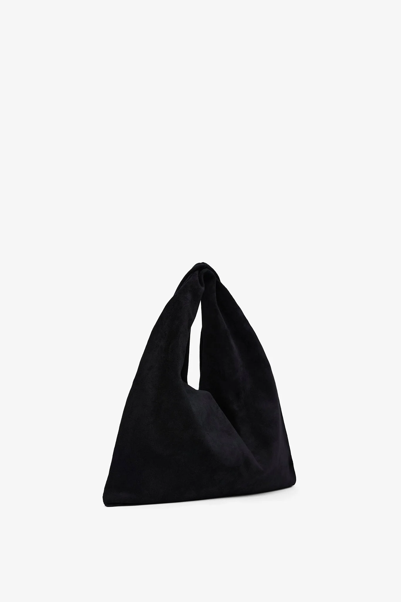 Bindle small black suede bag - Image 2