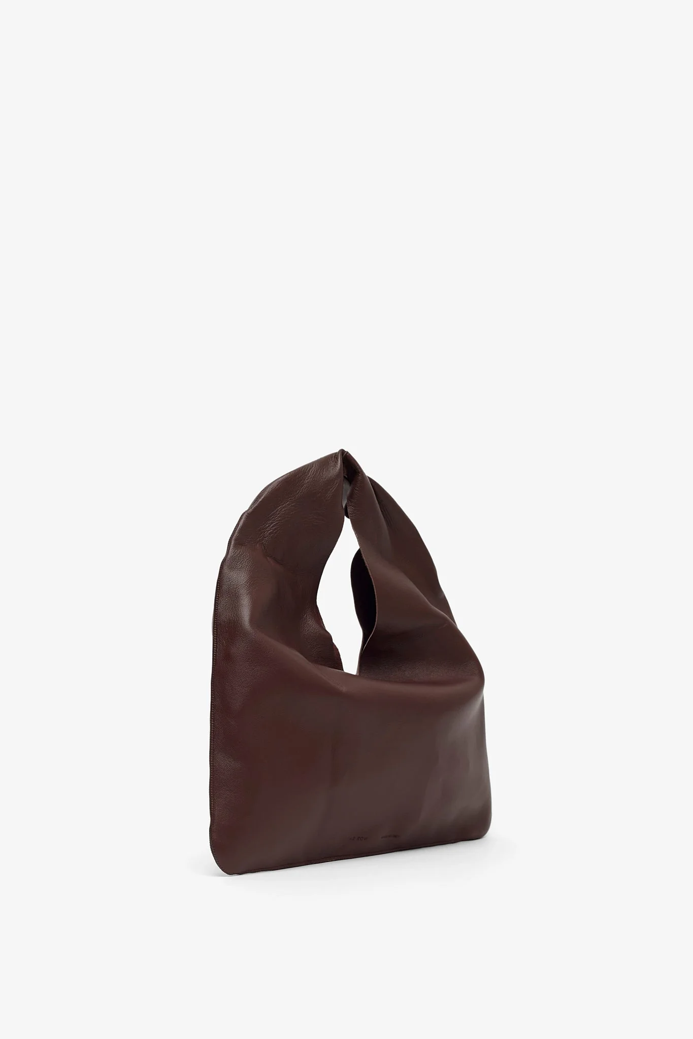 Bindle small brown leather bag - Image 3