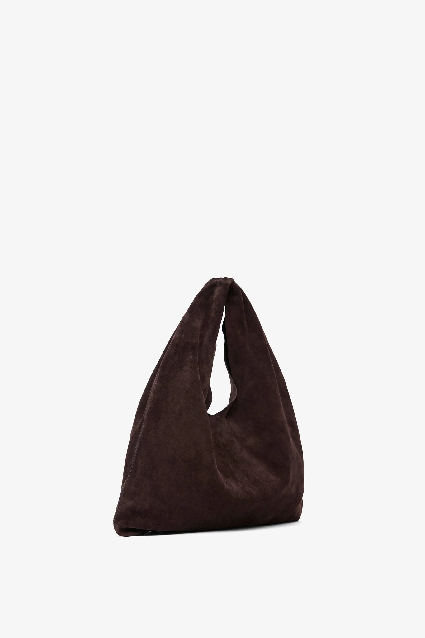 Bindle small brown suede bag - Image 2