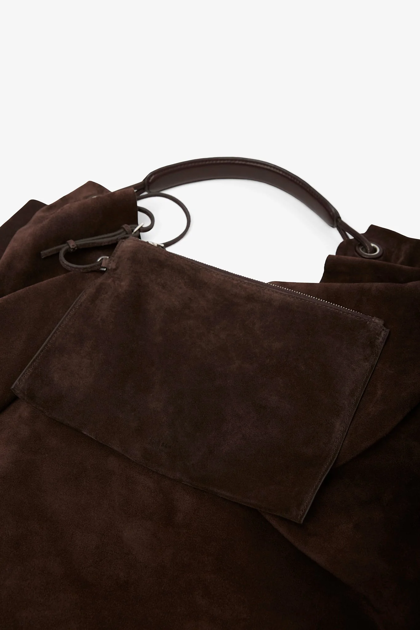 Bindle three brown suede bag - Image 4