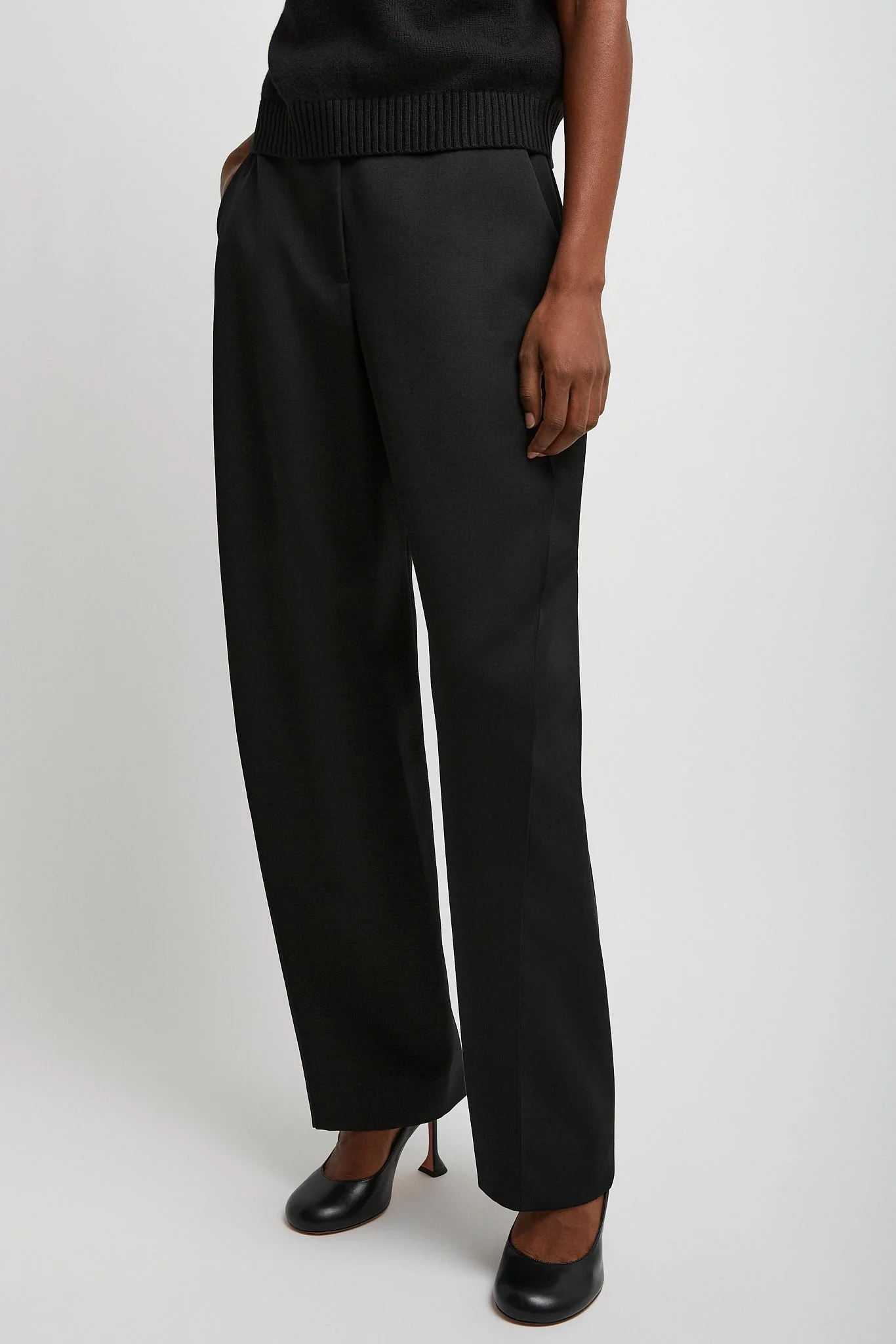 Black cocoon pants - Image 5