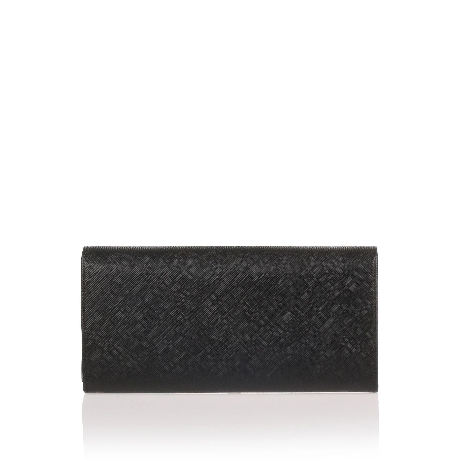 Black Double Gancio Continental Wallet - Image 3
