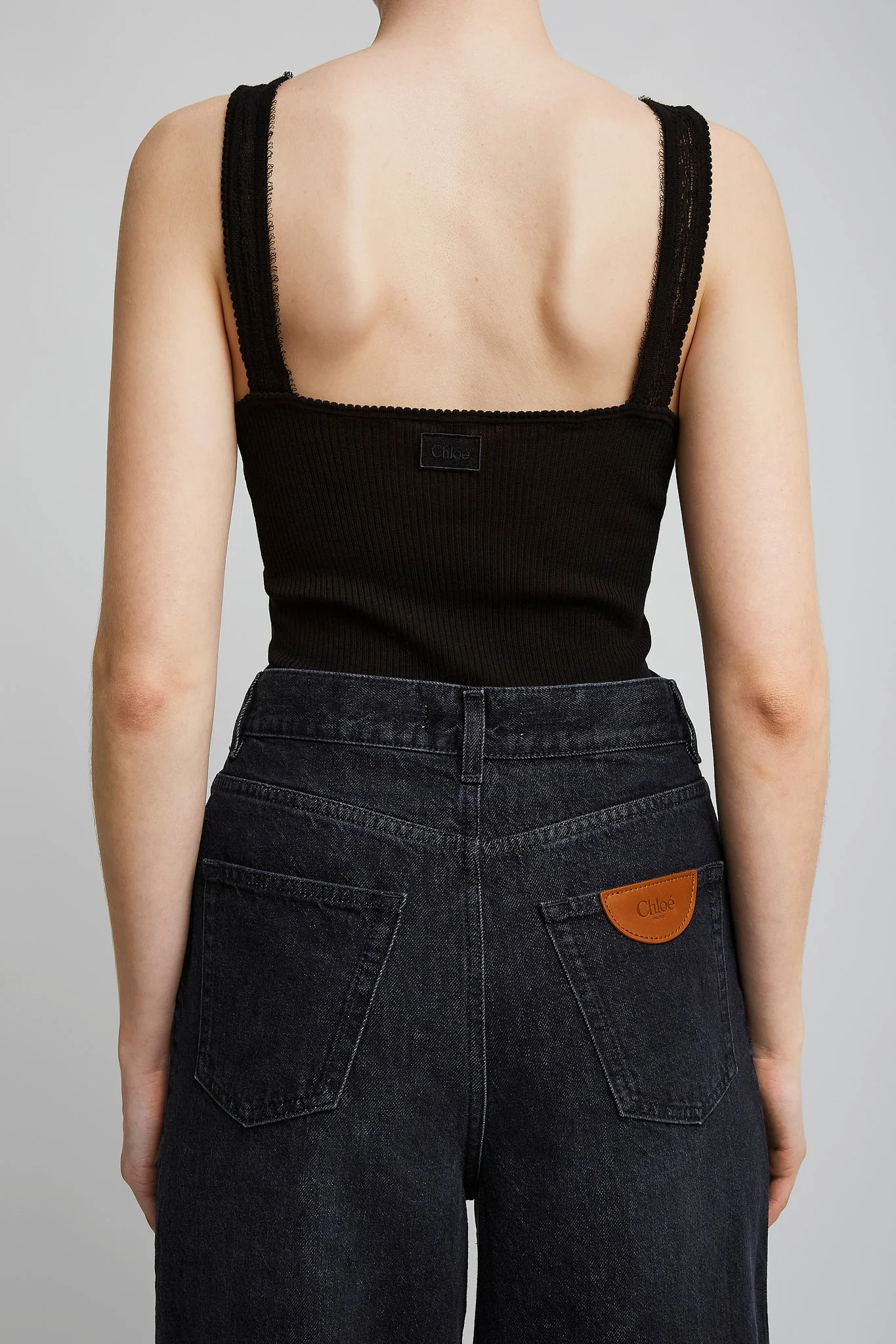 Black knitted top - Image 3