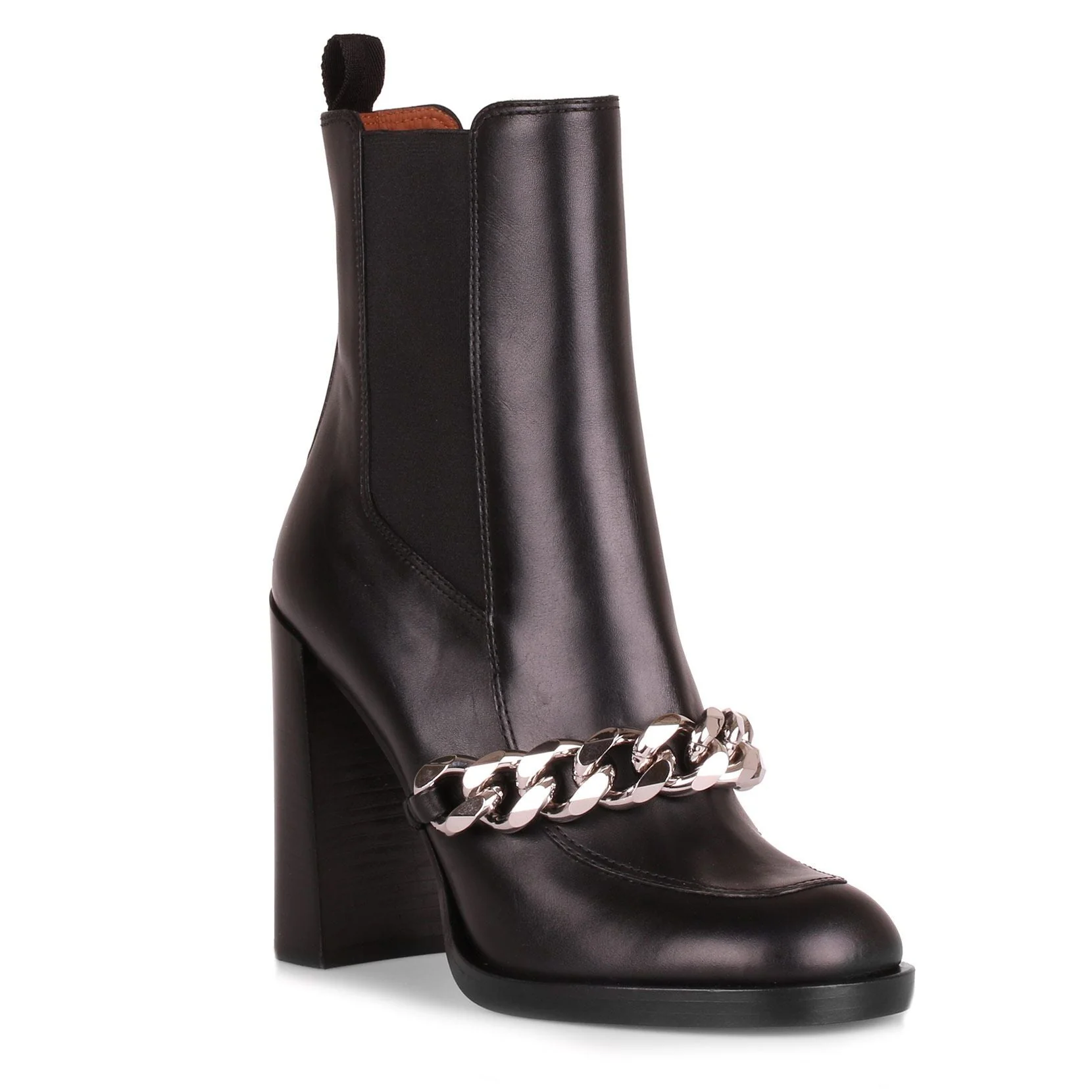 Black leather Chelsea boot - Image 2