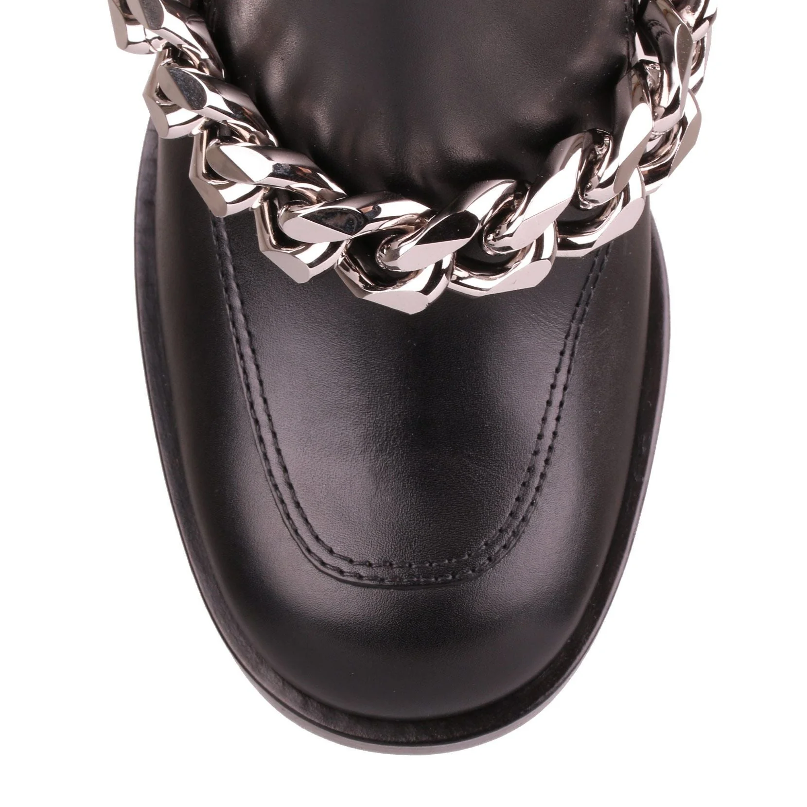 Black leather Chelsea boot - Image 4
