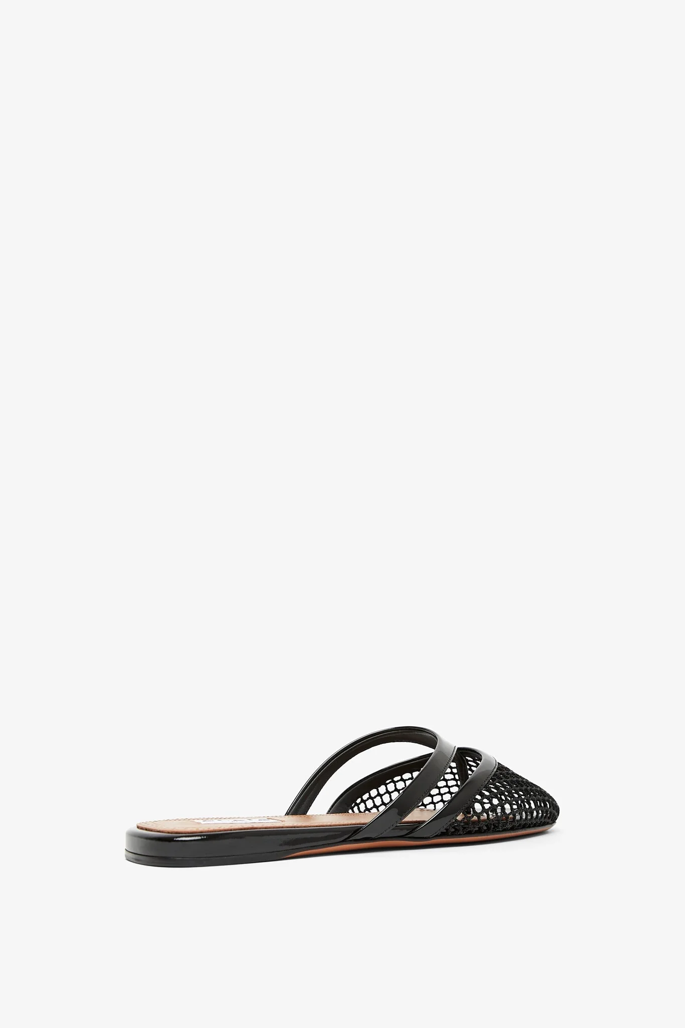 Infradito flat black mules - Image 3