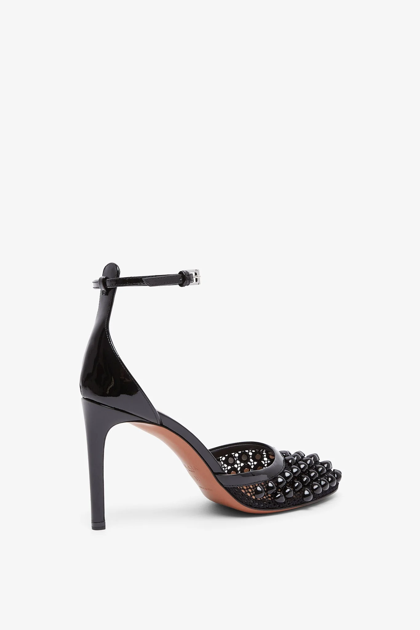 Black mesh pumps - Image 3