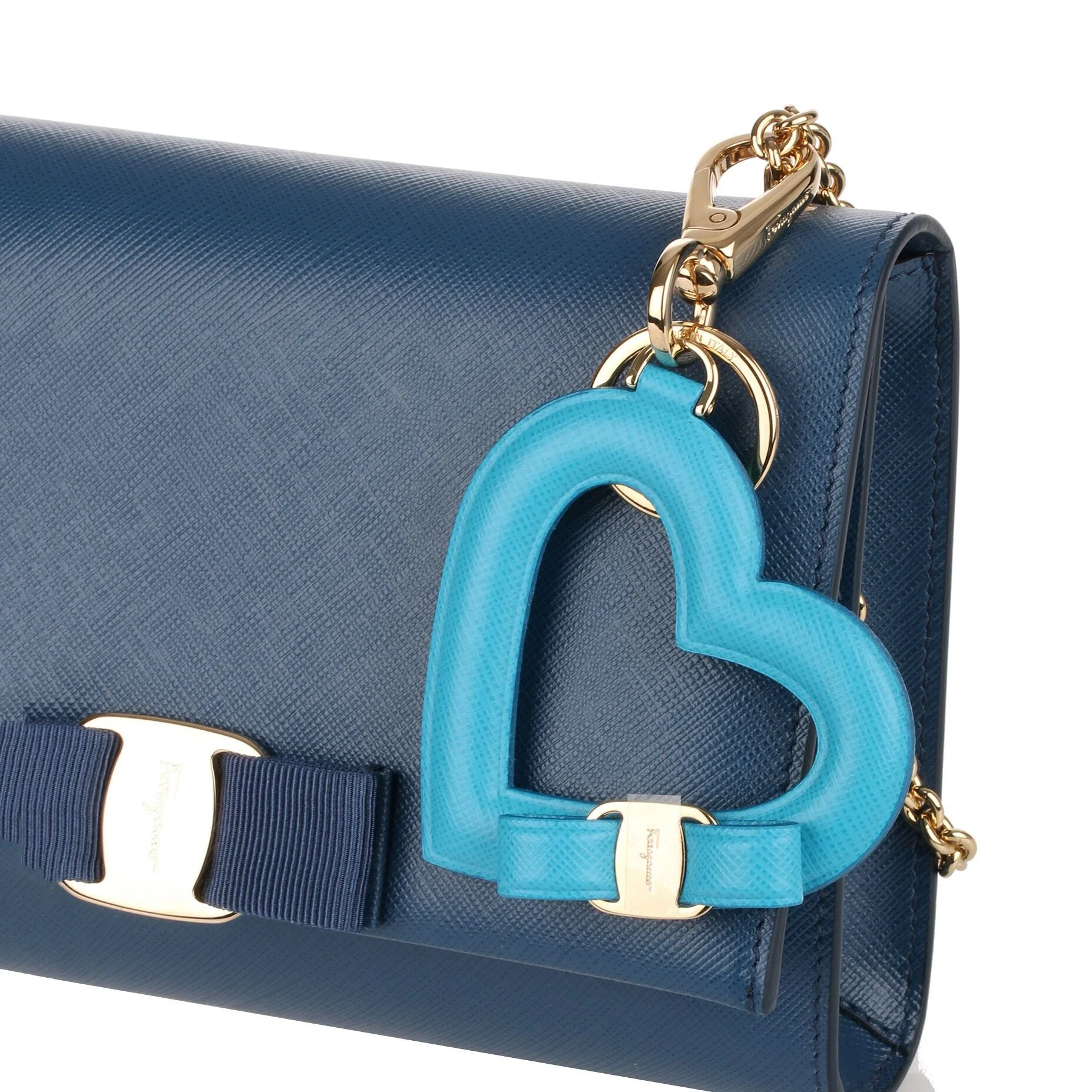 Blue heart keyring - Image 4