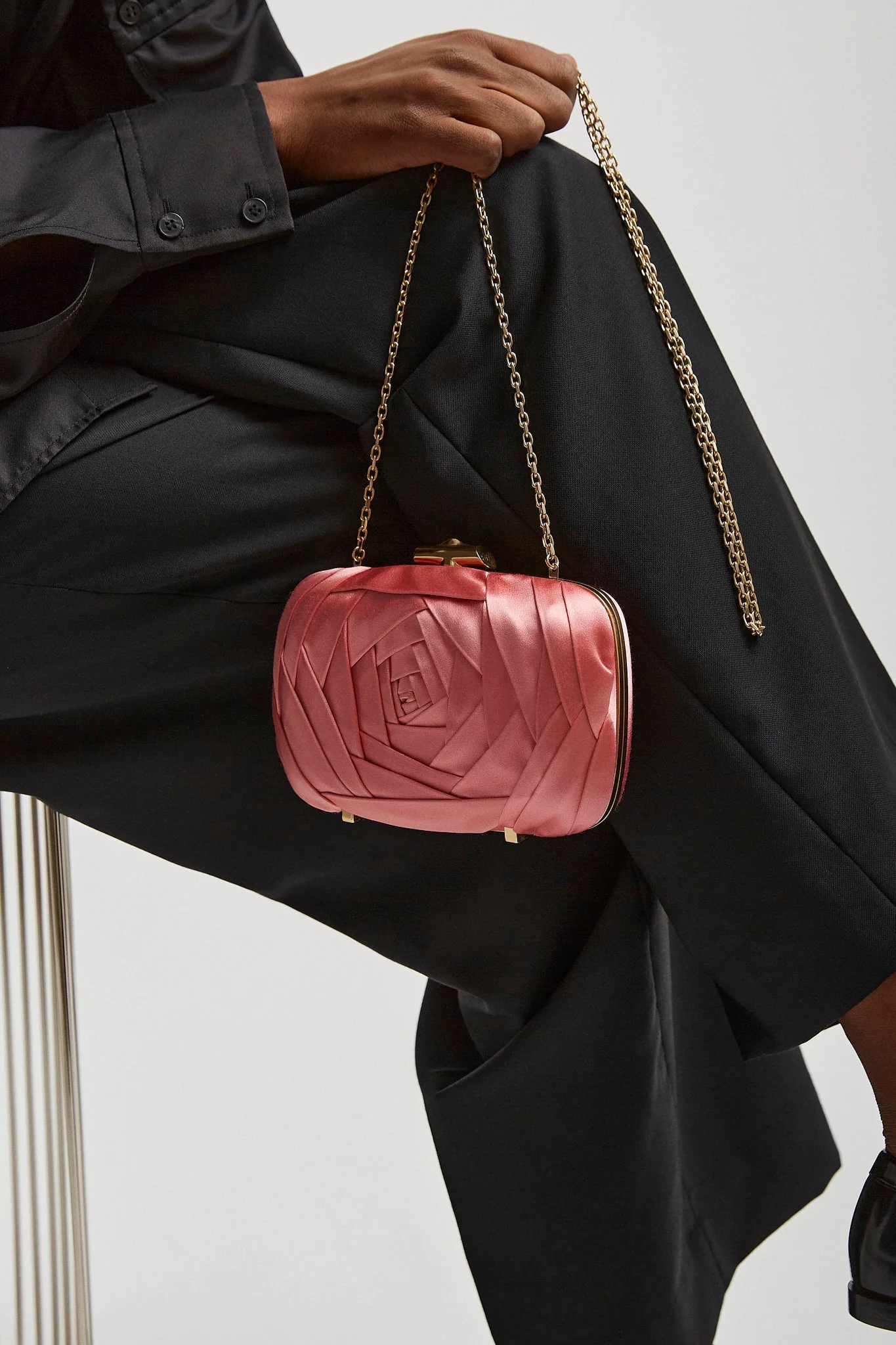 Boite de nuit rose clutch - Image 2