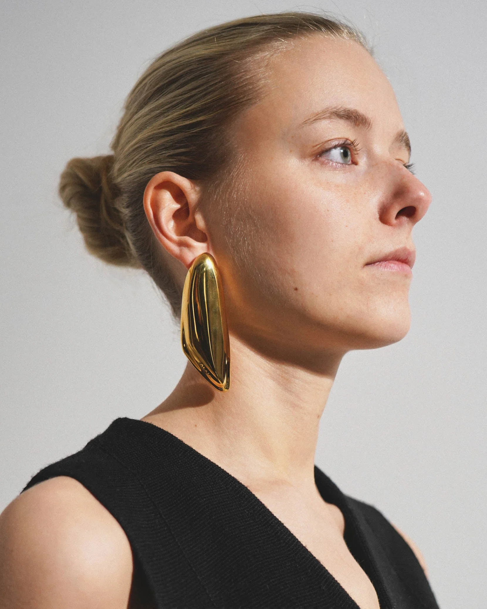 Bombe gold earrings - Image 2