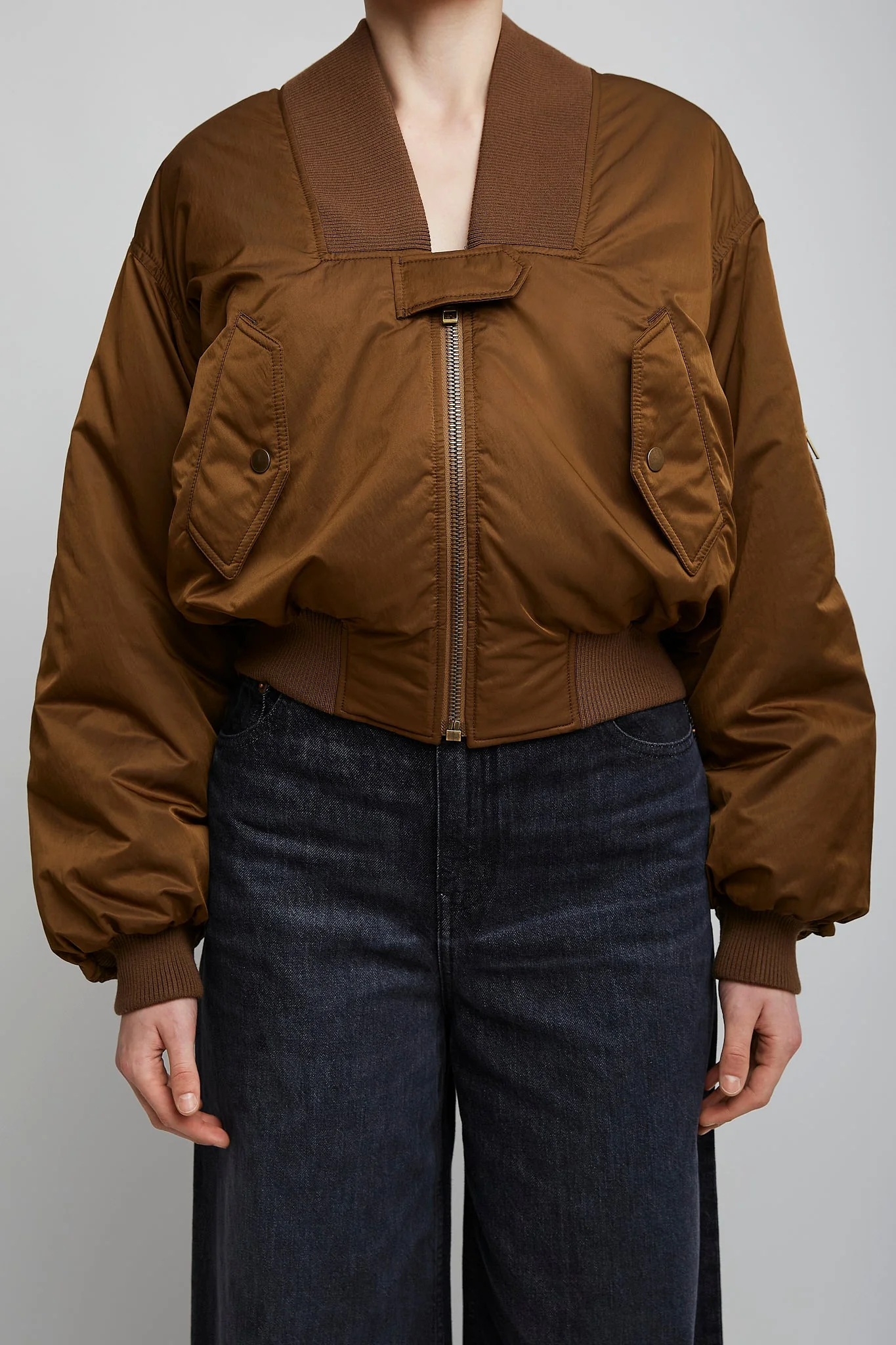 Bomber nylon jacket - Image 4