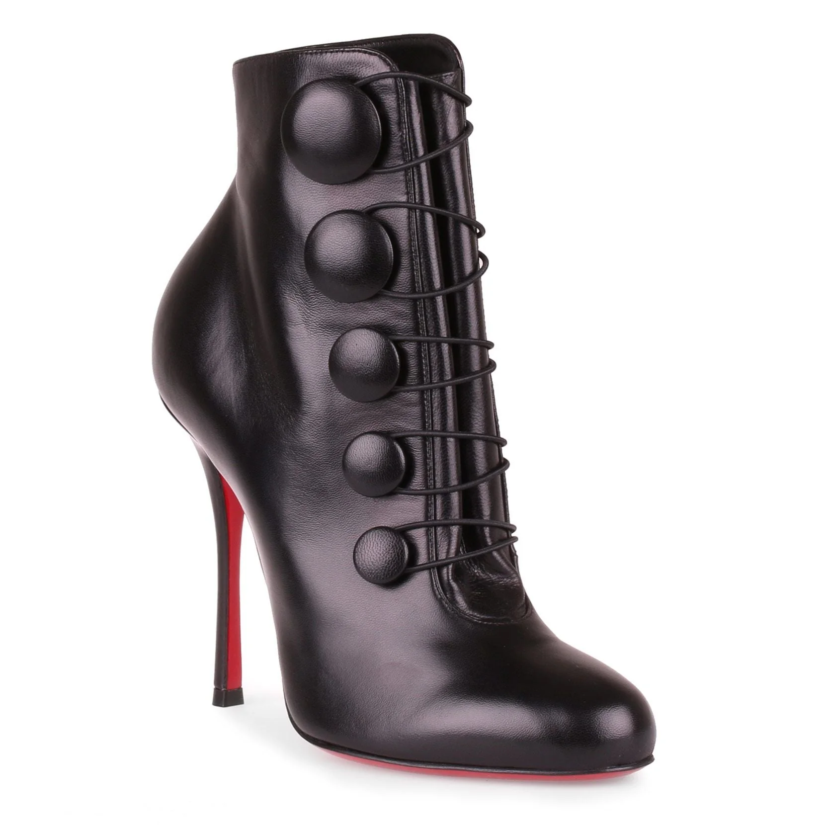Booton 100 black leather boot - Image 2