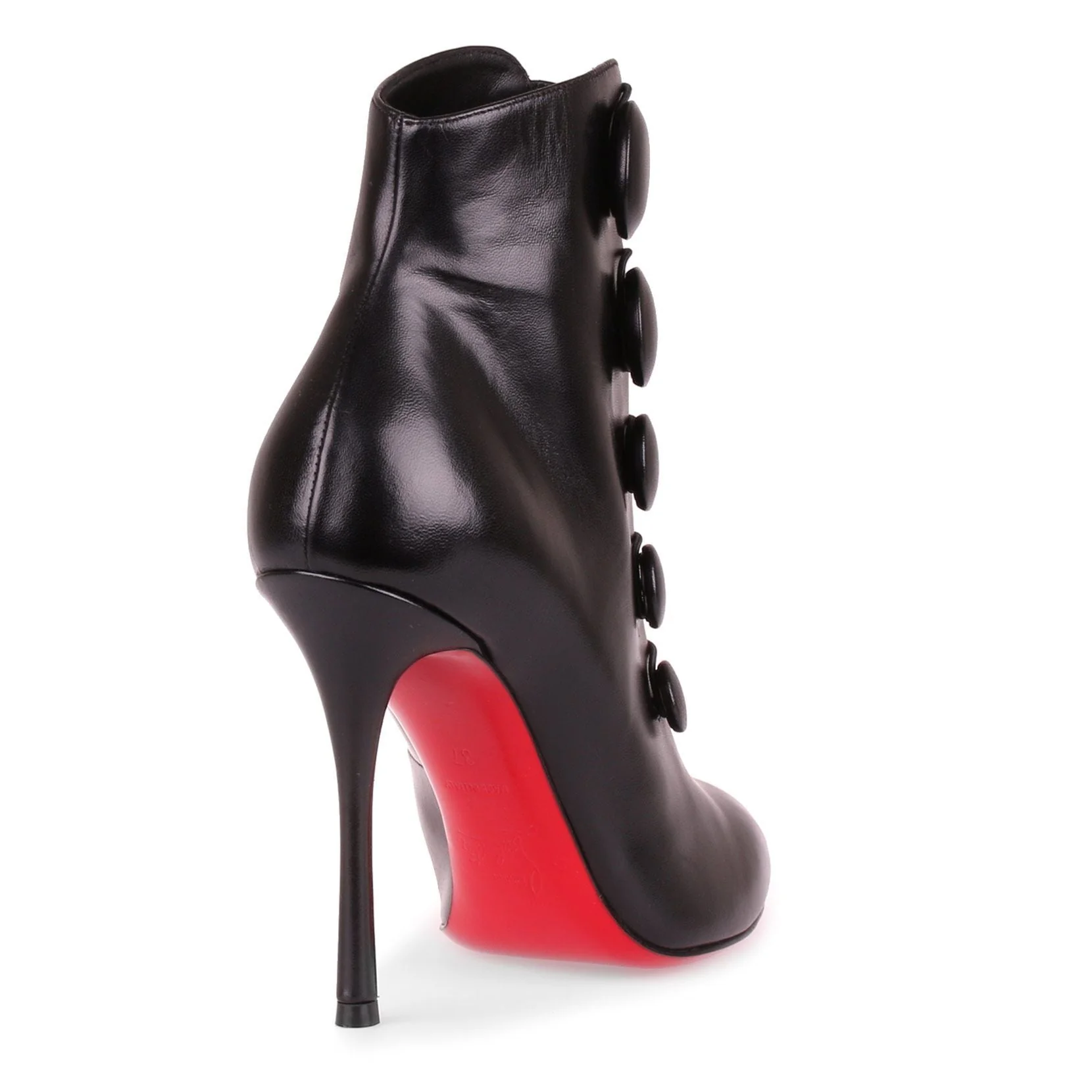 Booton 100 black leather boot - Image 3