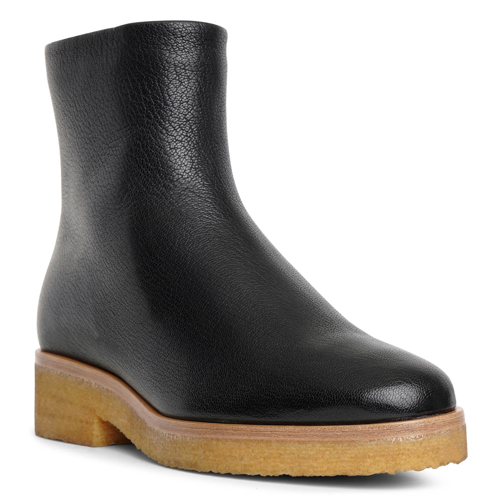 Boris black leather boots - Image 3