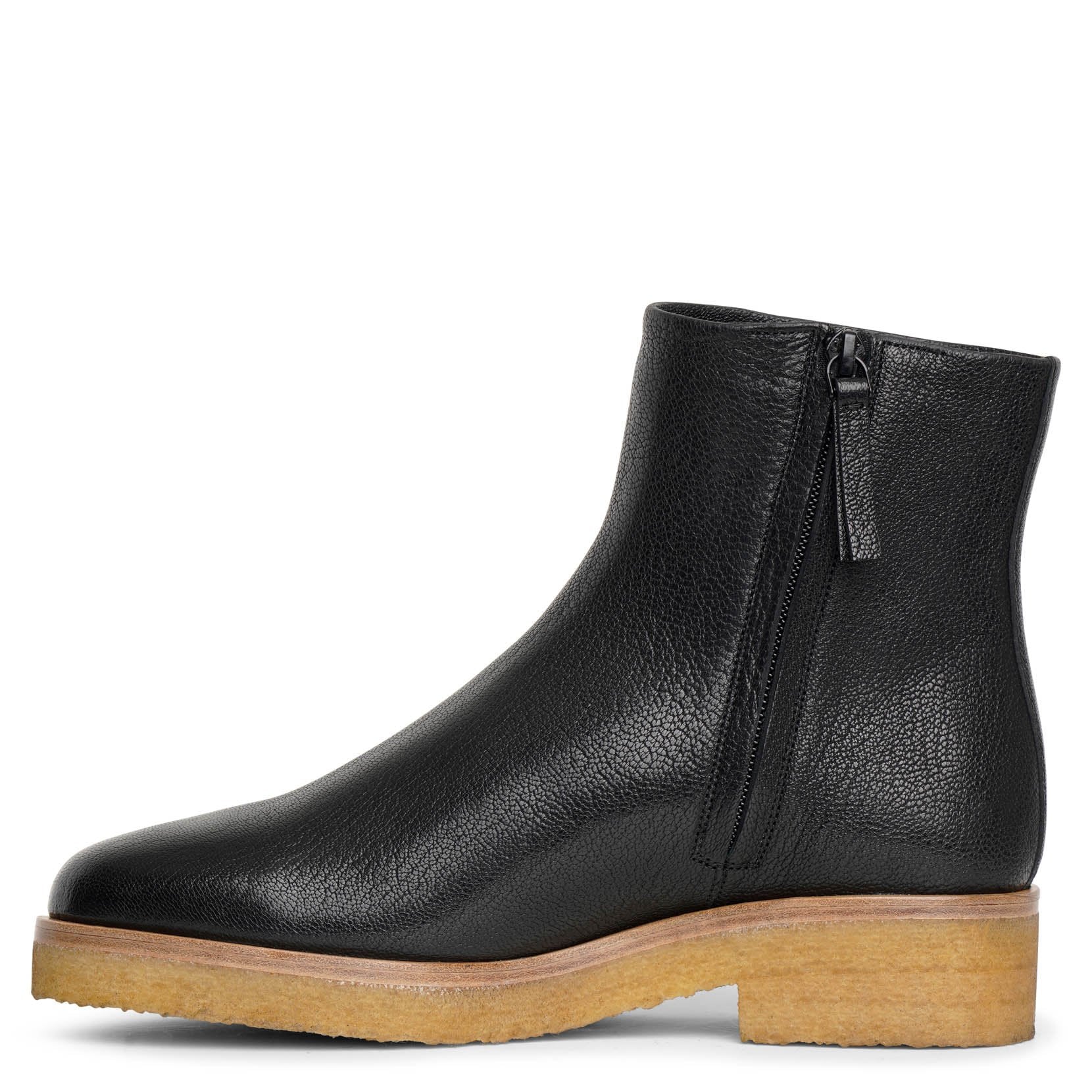 Boris black leather boots - Image 5