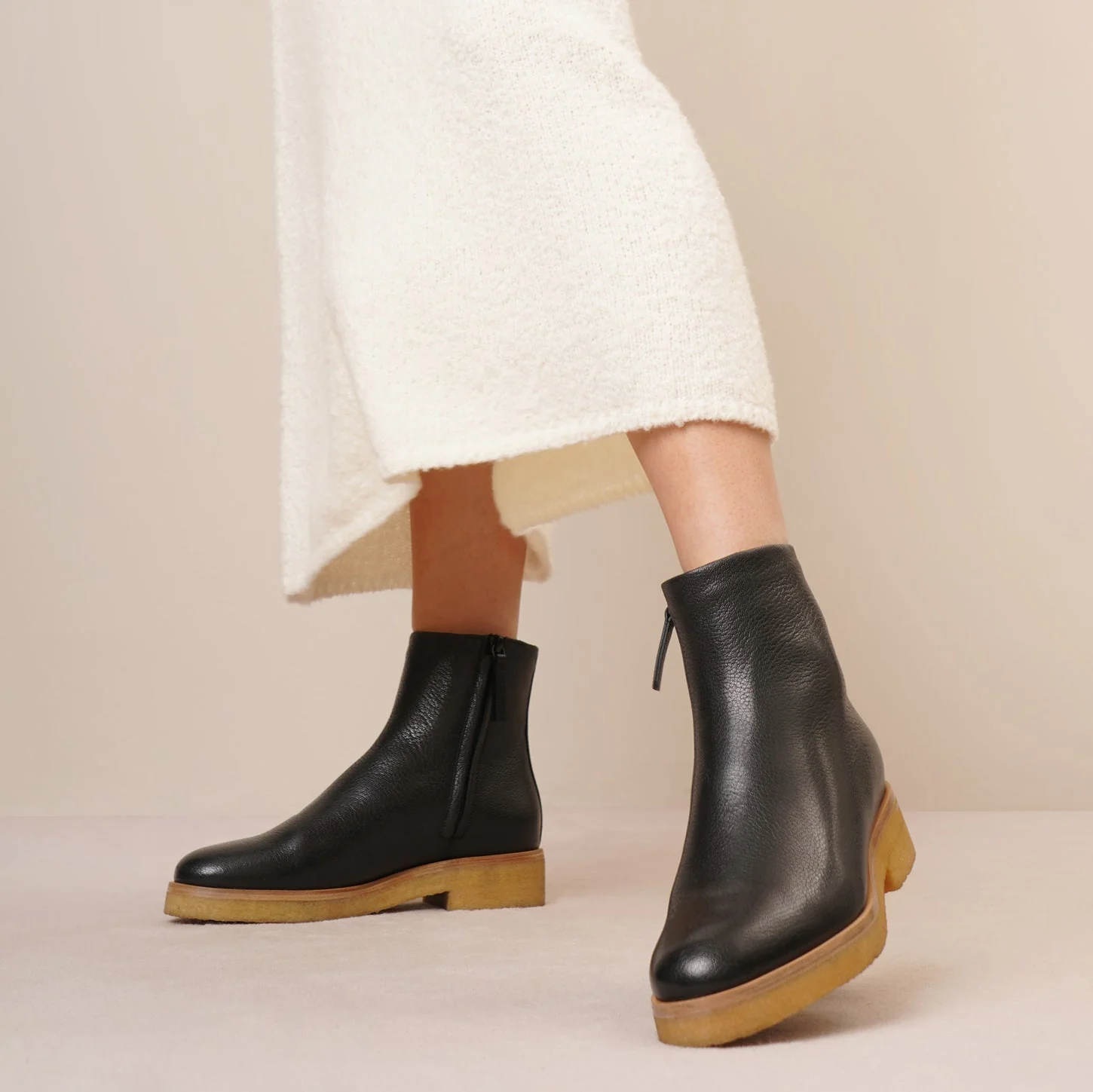 Boris black leather boots - Image 7