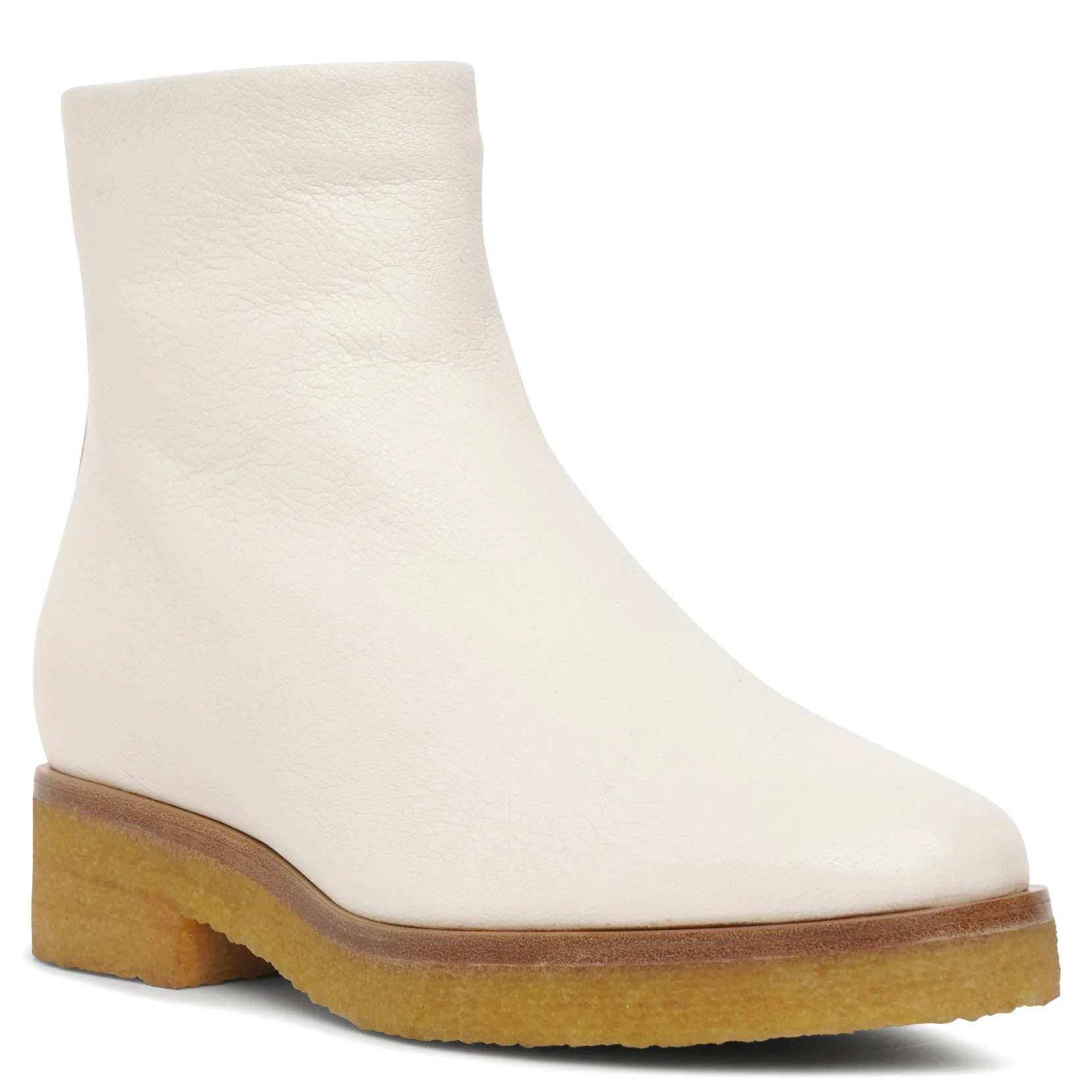 Boris white leather boots - Image 3