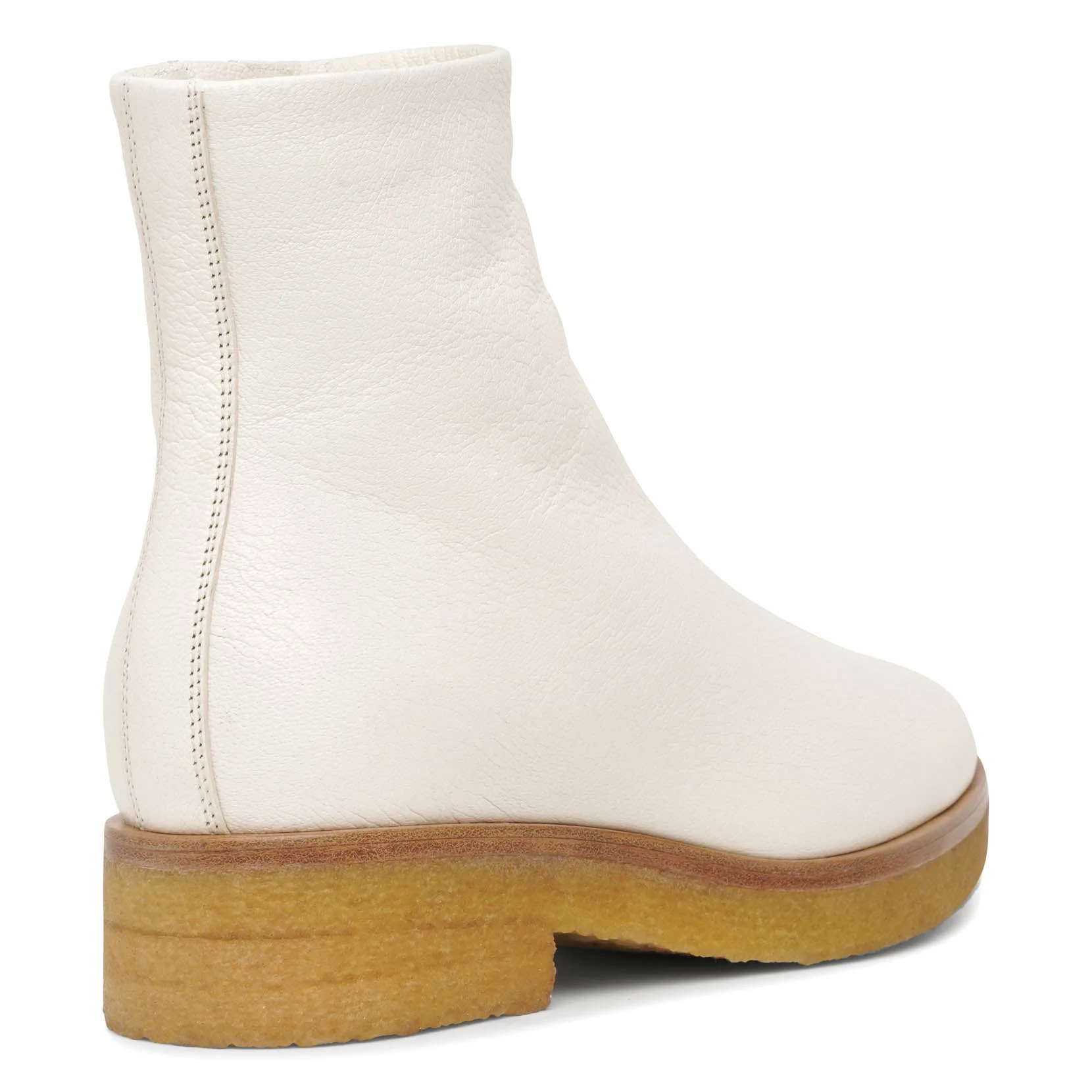 Boris white leather boots - Image 4