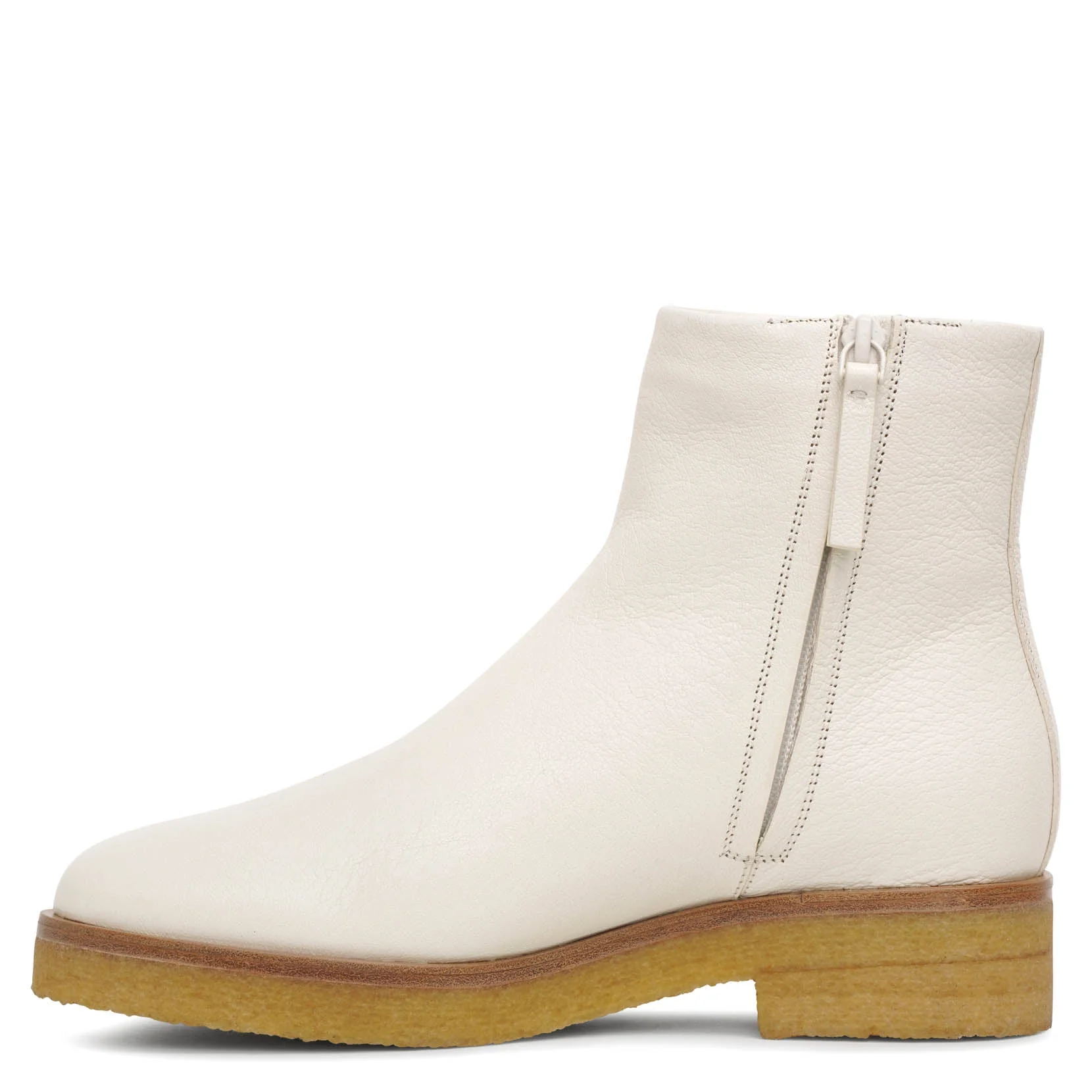 Boris white leather boots - Image 5