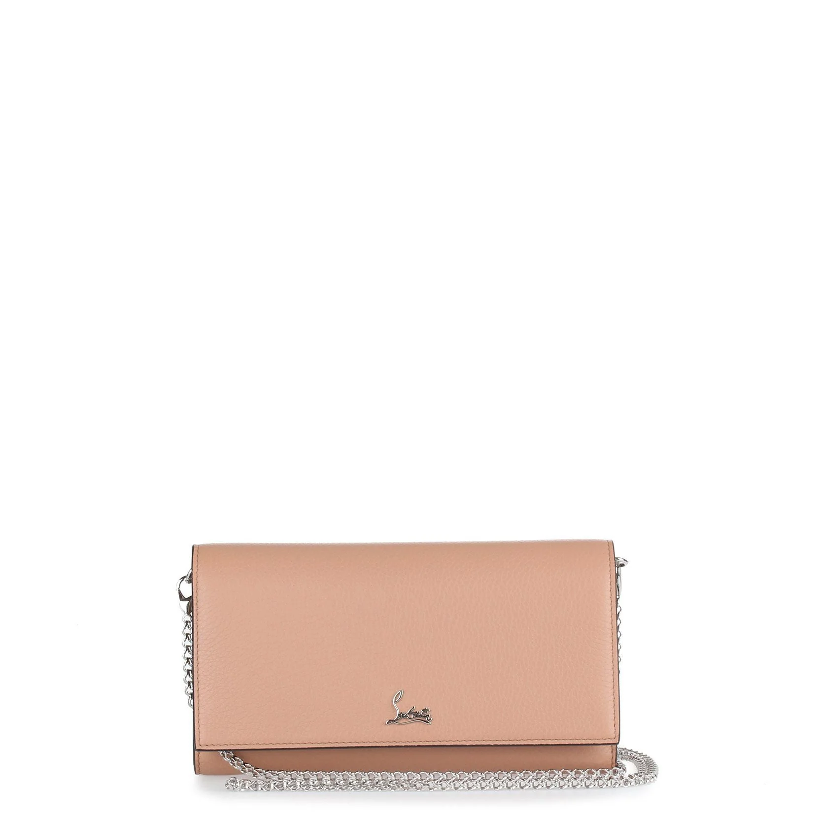 Boudoir beige leather chain wallet - Image 2