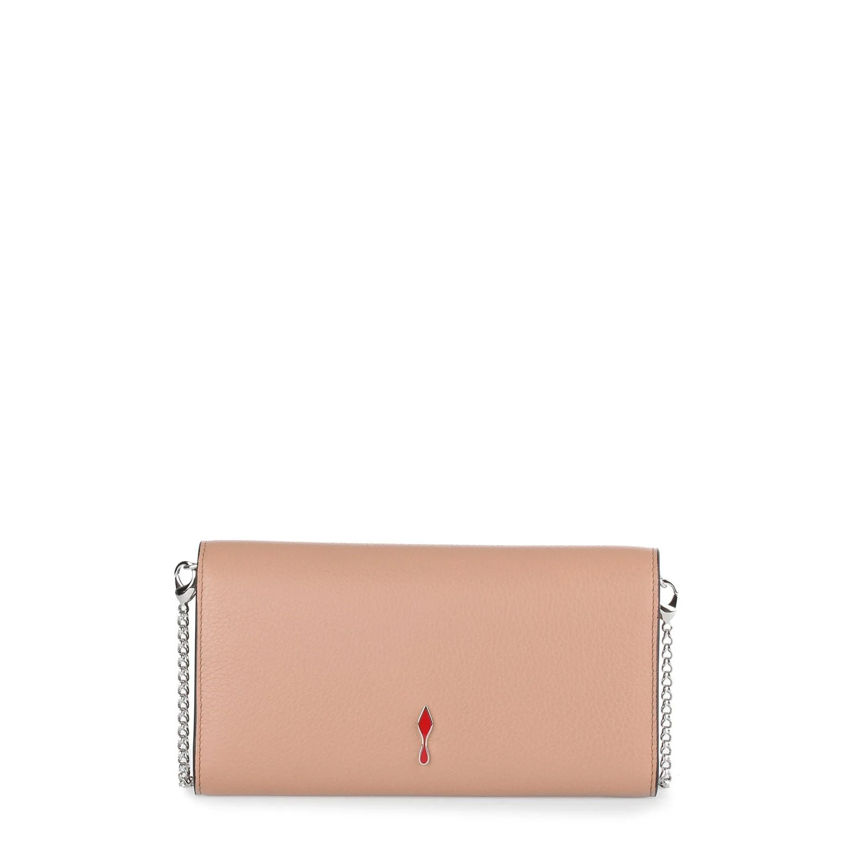 Boudoir beige leather chain wallet - Image 4