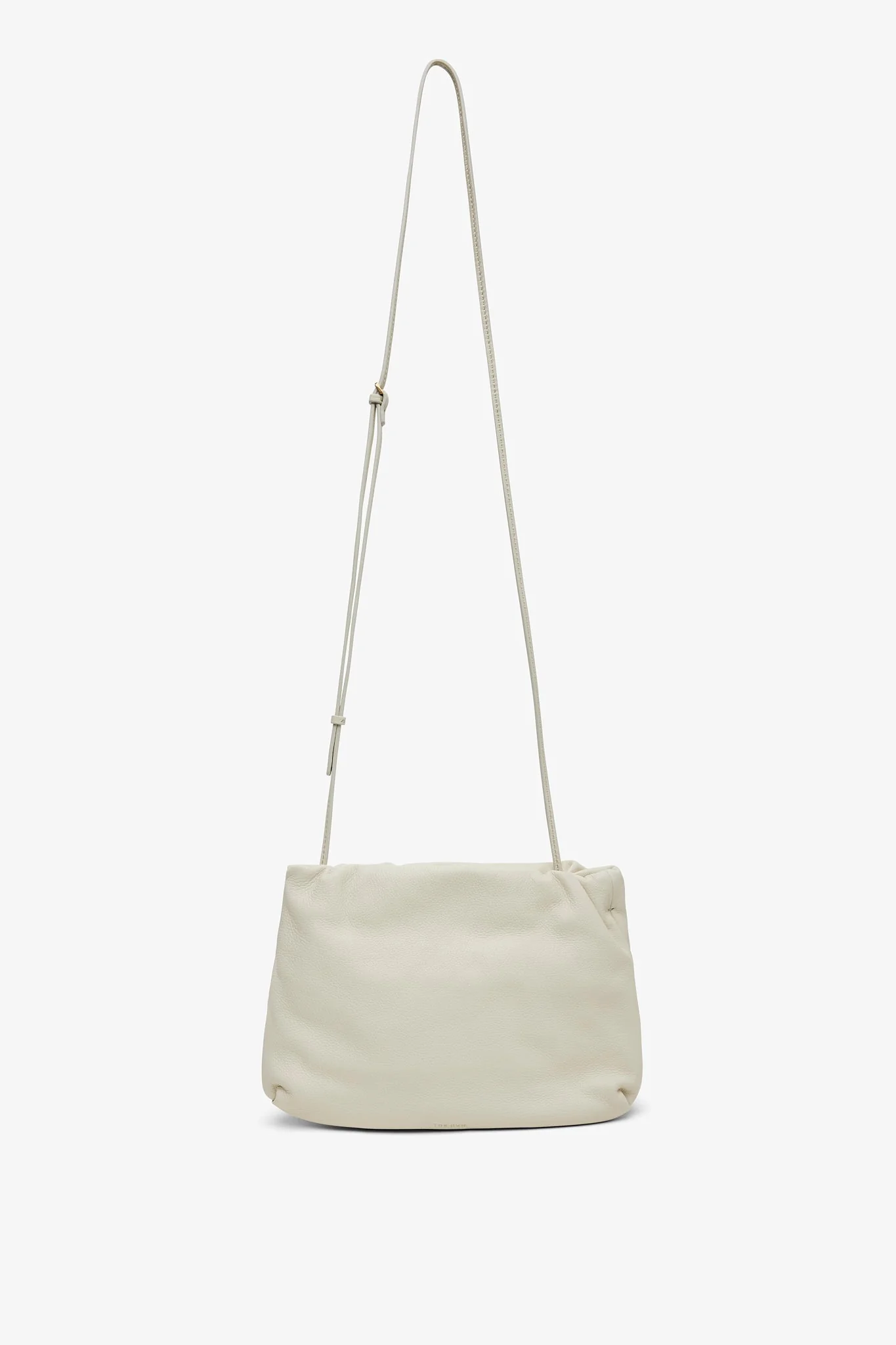 Bourse Ivory leather clutch bag - Image 4