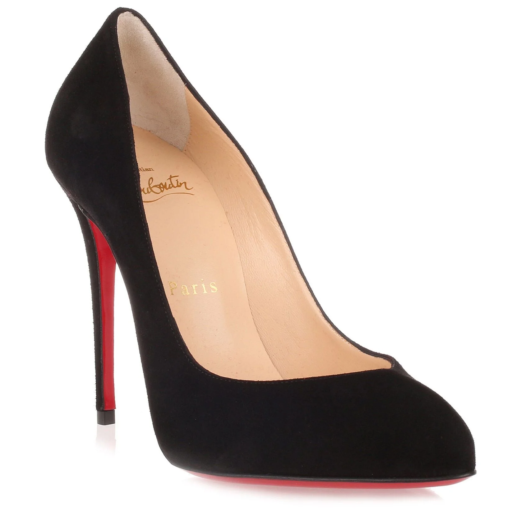 Breche 100 black suede pump - Image 2