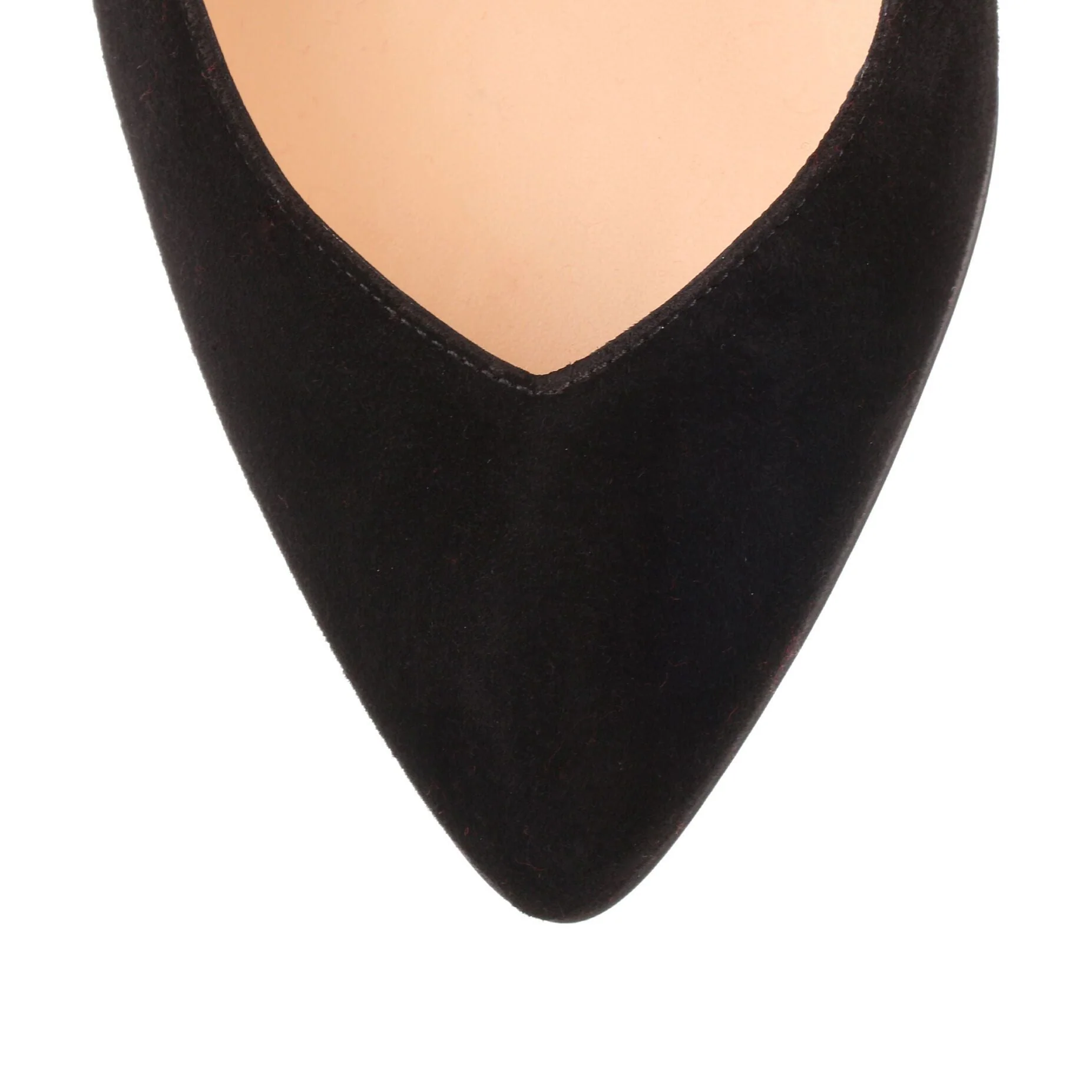 Breche 100 black suede pump - Image 4