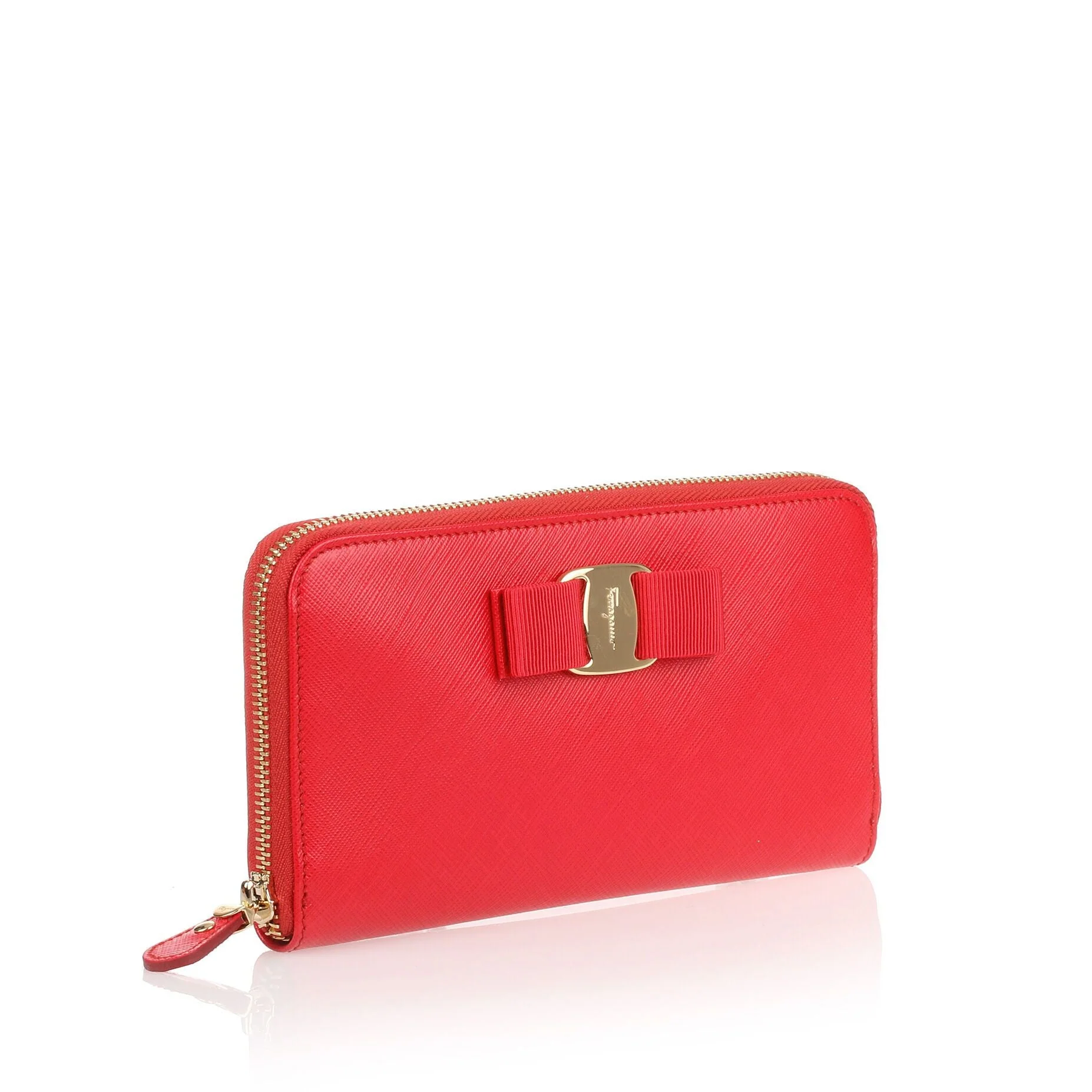 Bright red Vara wallet - Image 2
