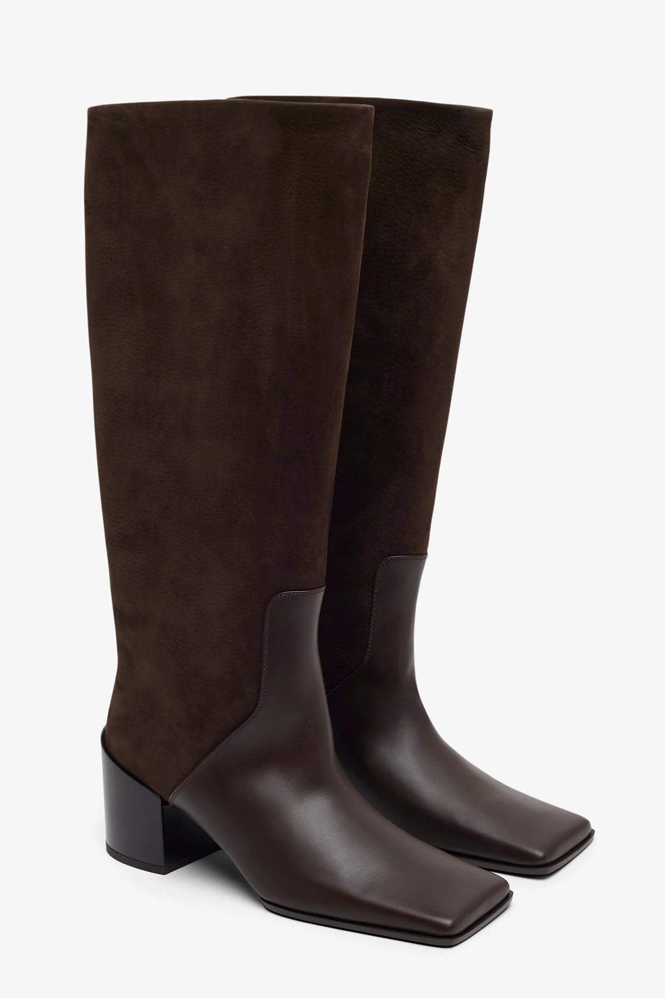 Brown 55 brown knee boots - Image 4