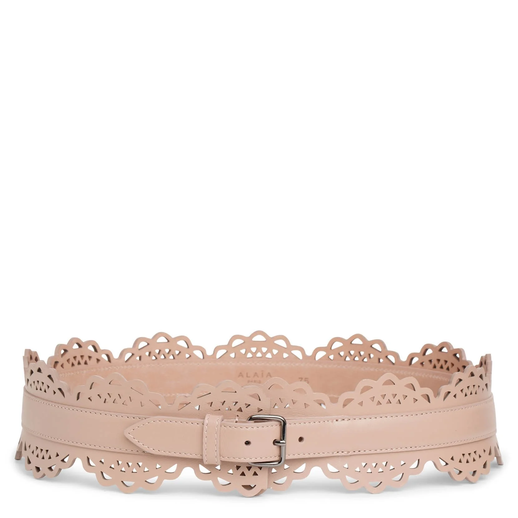 Bustier 60 sable leather belt