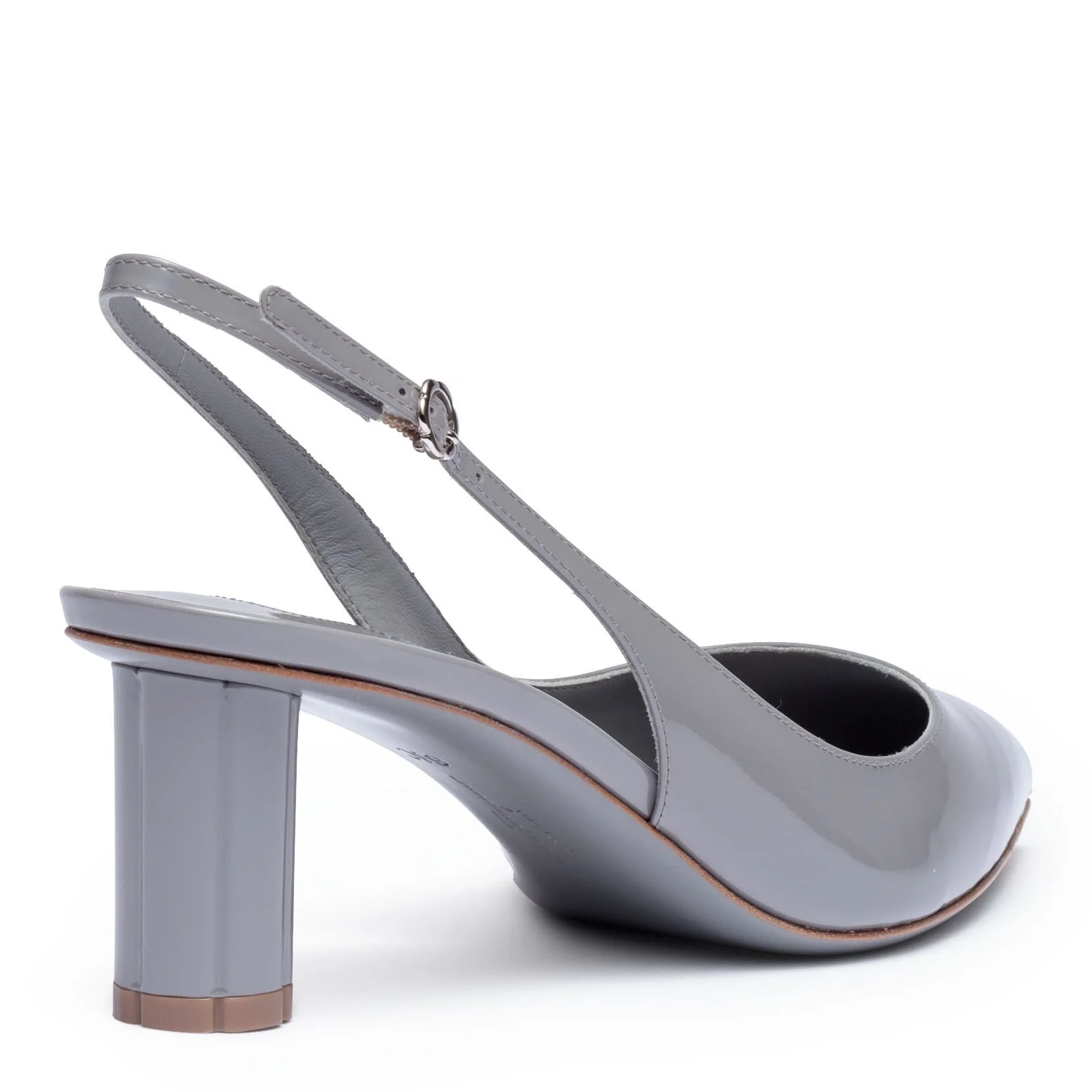 Buti 55 patent grey pumps - Image 3