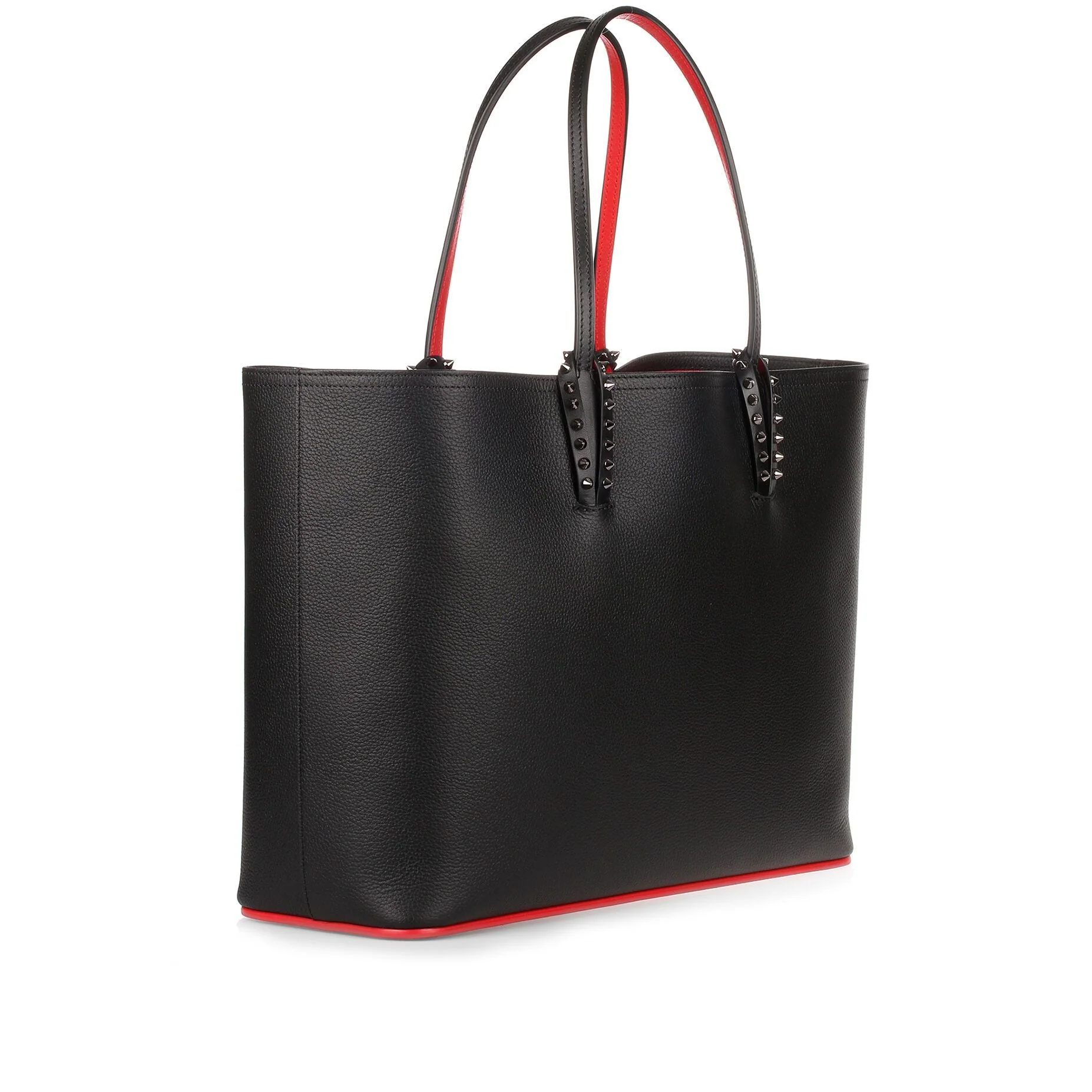 Cabata black leather tote bag - Image 4