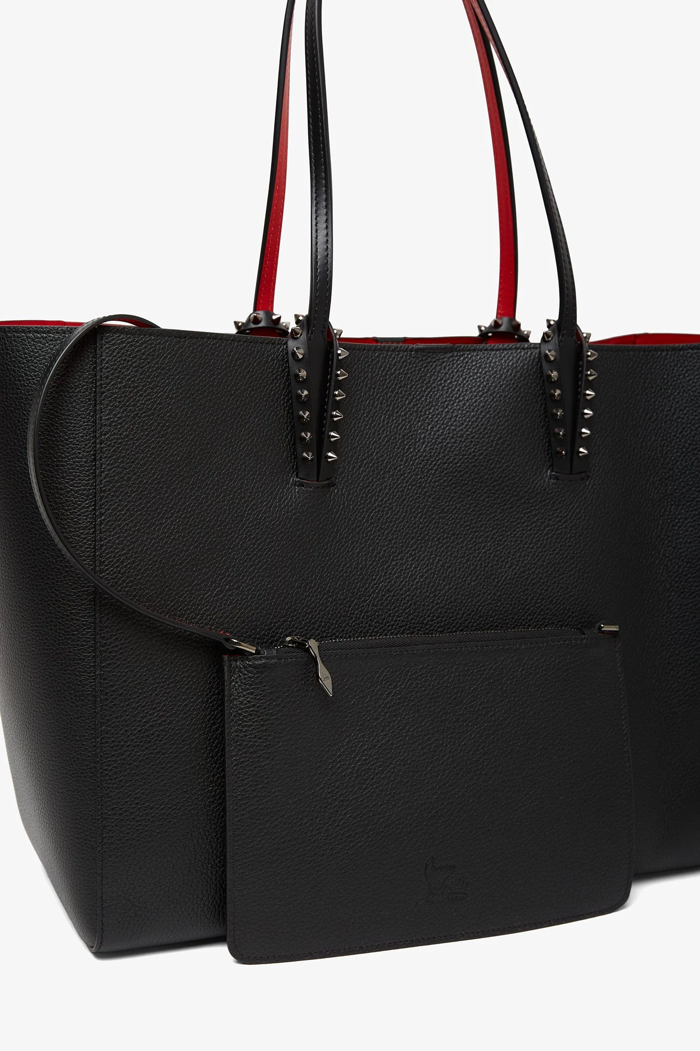 Cabata large soft black leather bag - Image 4