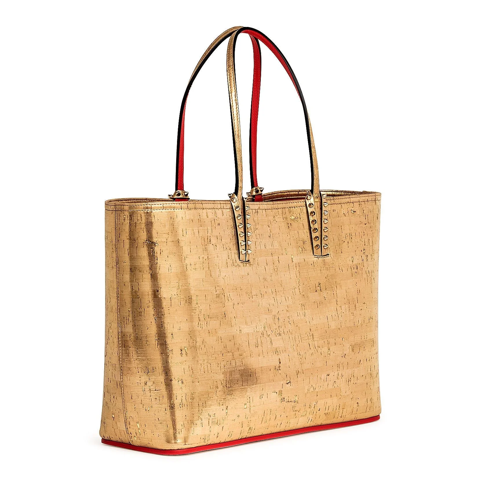 Cabata Liege Pepite gold cork tote - Image 2