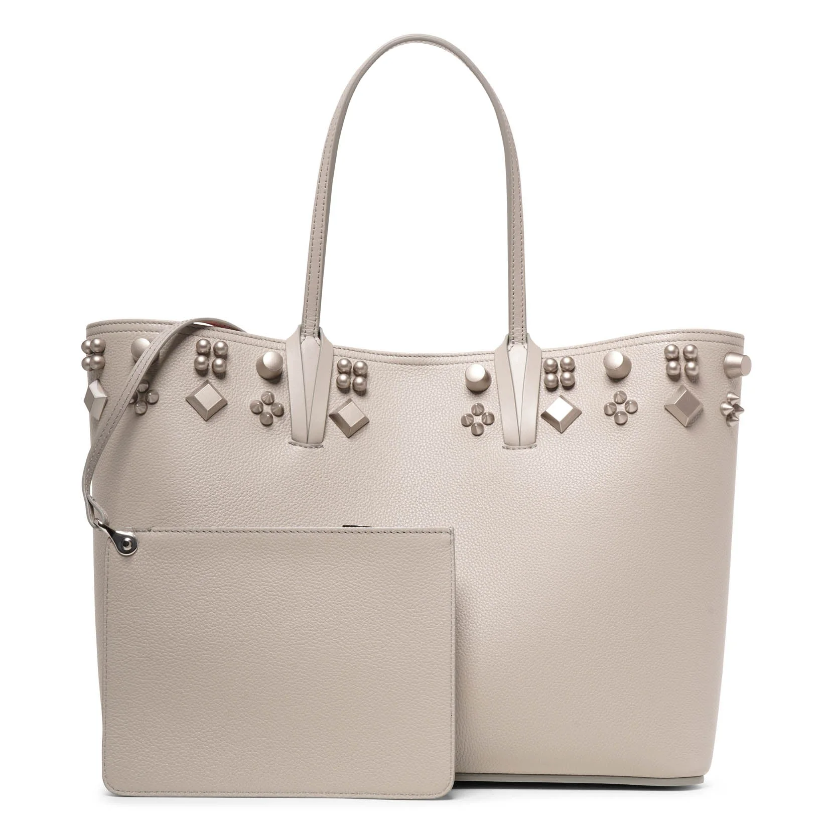 Cabata light grey tote bag - Image 4