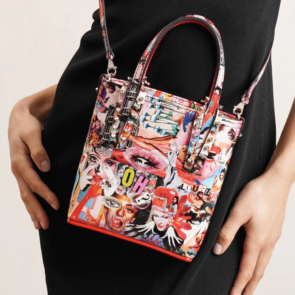 Cabata mini patent tote bag - Image 6