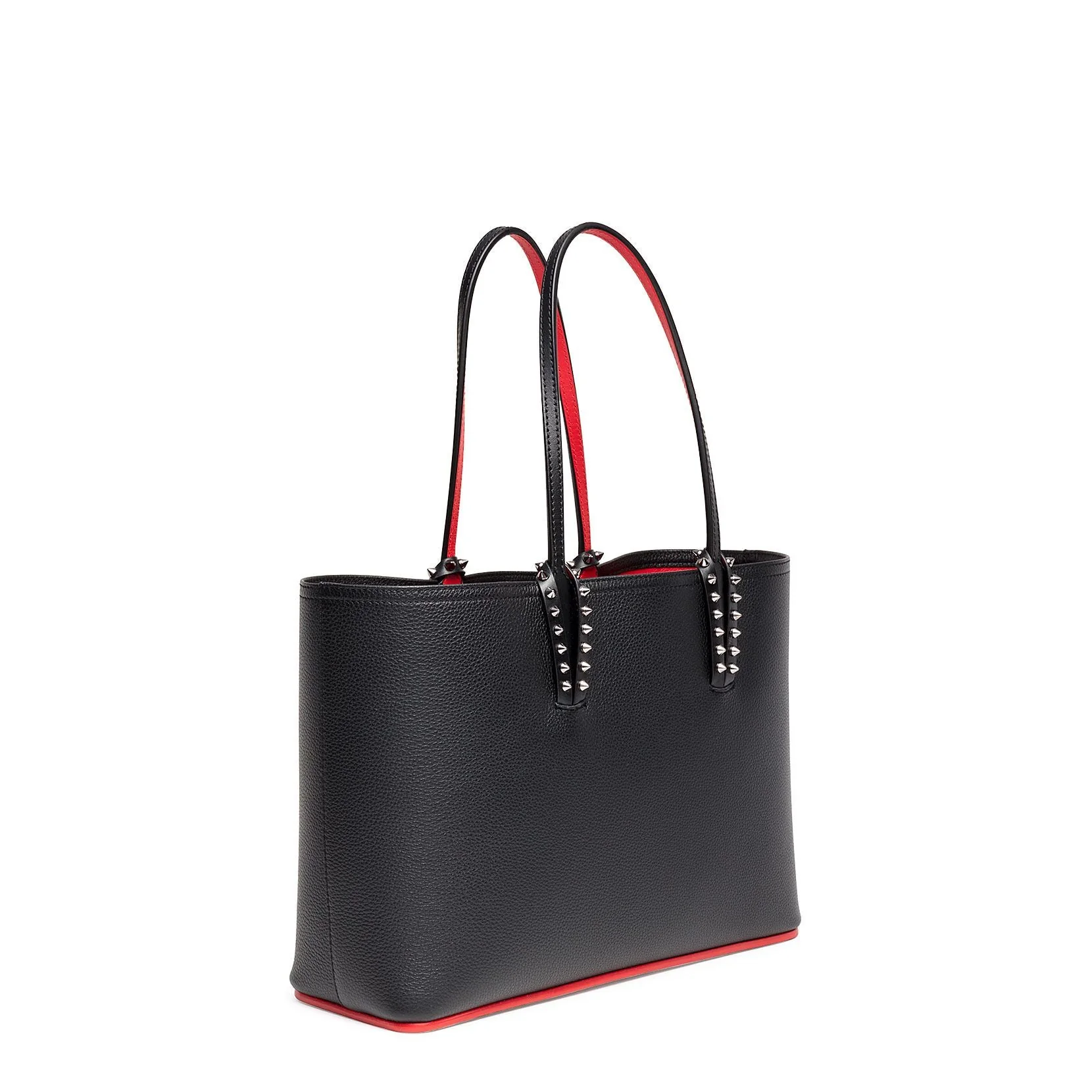 Cabata small black leather tote - Image 2