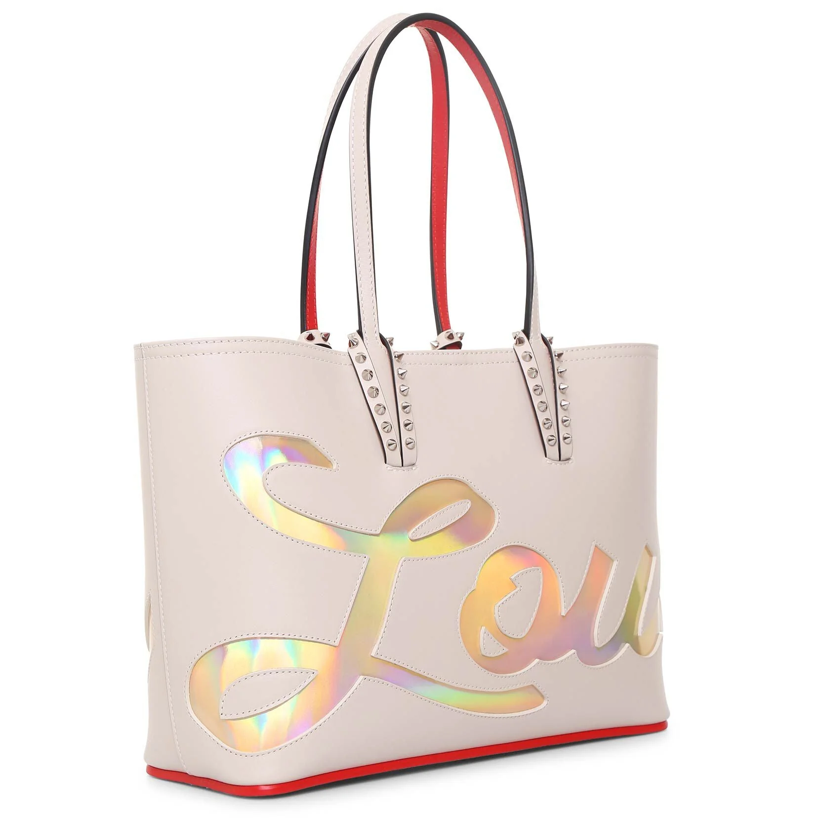 Cabata Small ivory logo tote - Image 2