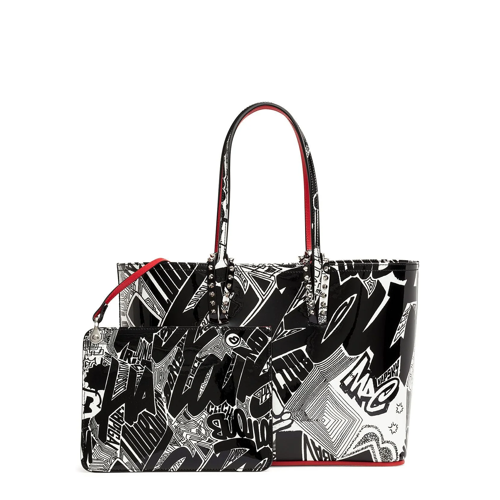 Cabata small Nicograf patent leather tote - Image 3