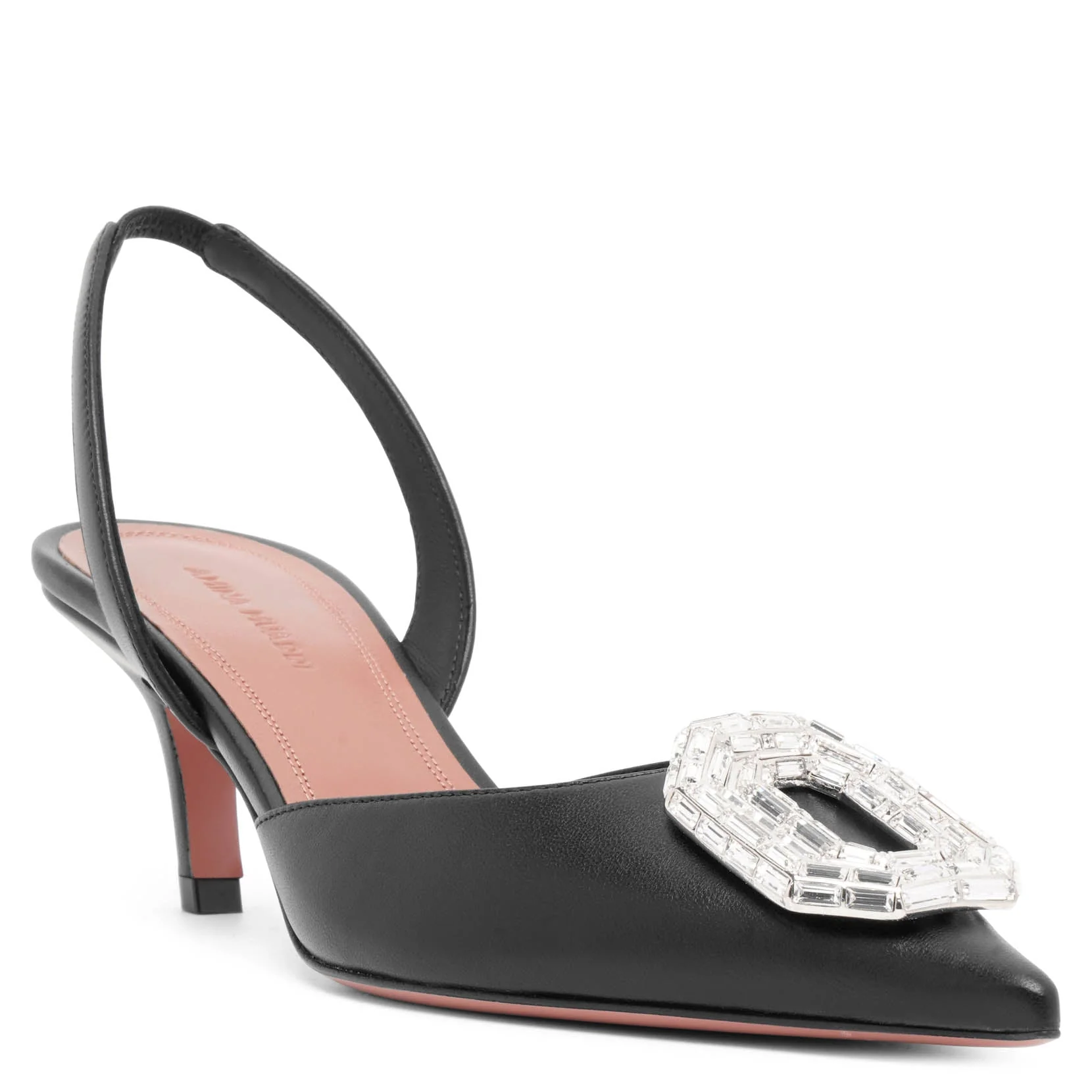 Camelia sling 60 black leather pumps - Image 3