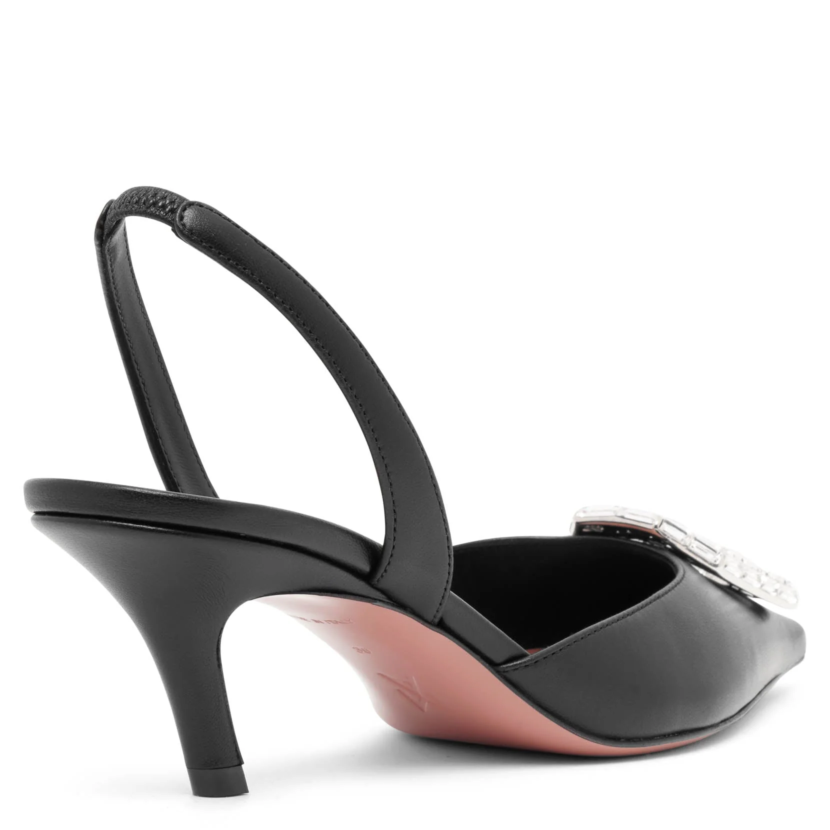 Camelia sling 60 black leather pumps - Image 4