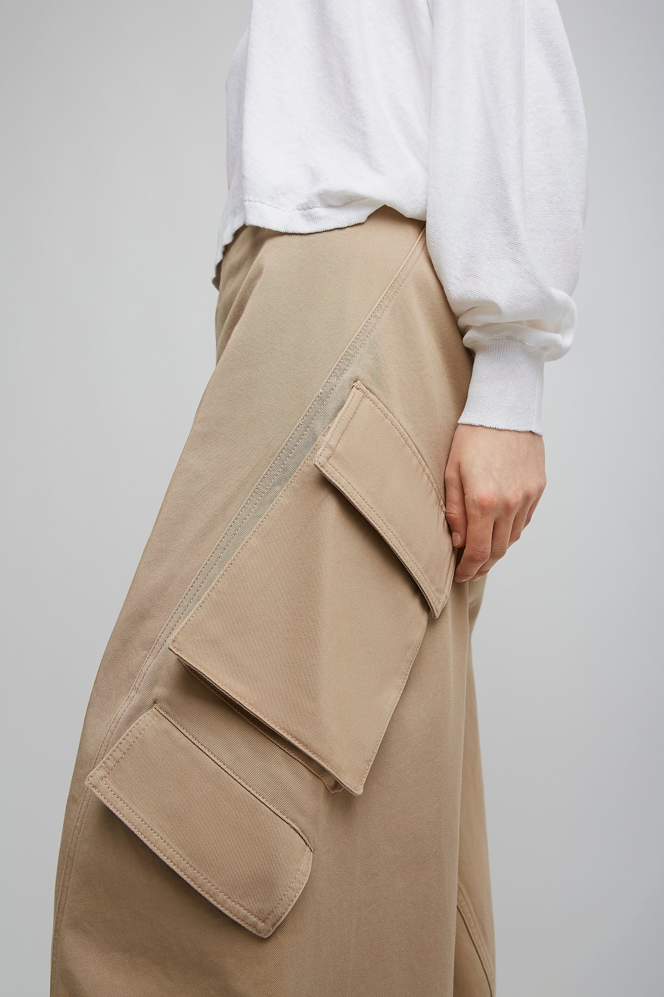 Cargo beige pants - Image 4