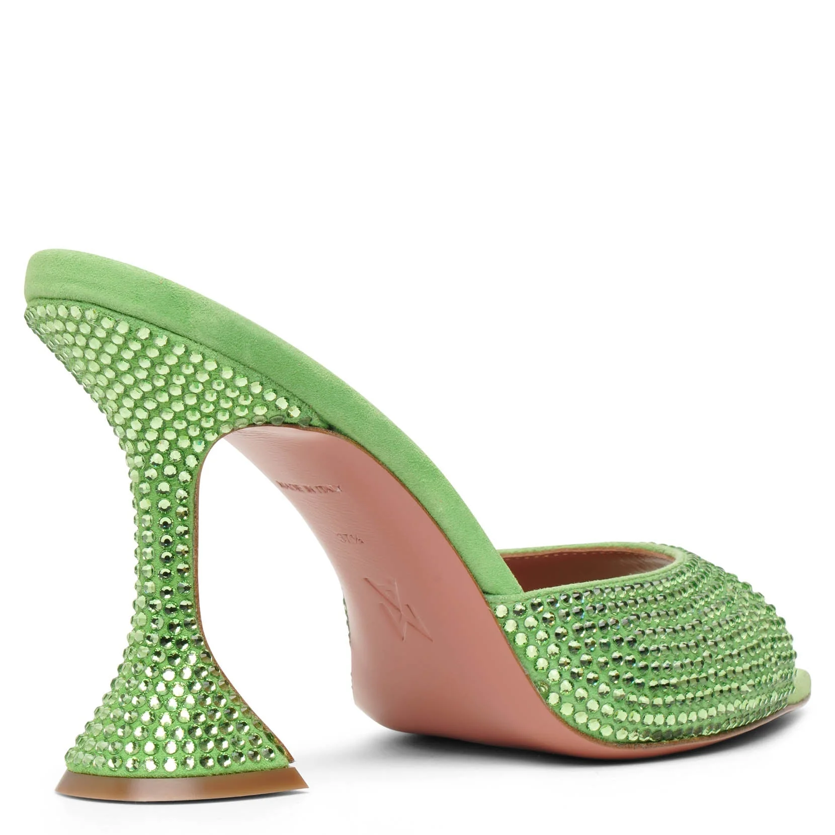 Caroline 95 green crystal mules - Image 4